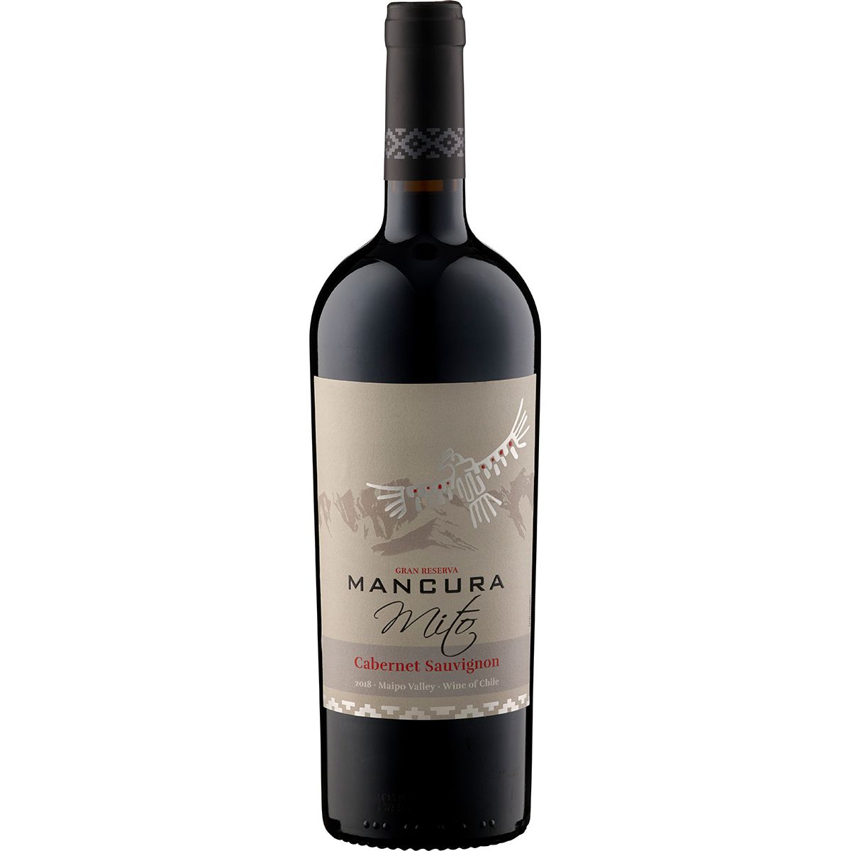 2018 MANCURA mito GRAN RESERVA Cabernet Sauvignon Mancura Wines Maule/Chile 0,75l