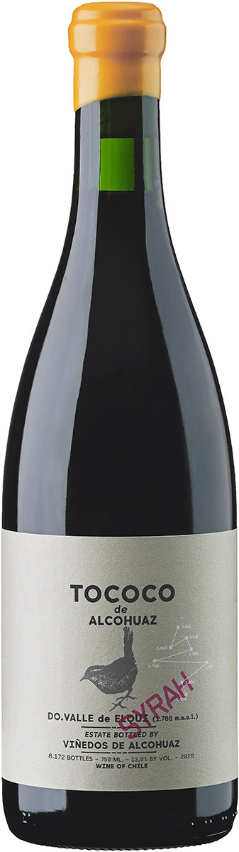 2020 TOCOCO Syrah Viñedos de Alcohuaz Valle de Elqui/Chile 0,75l