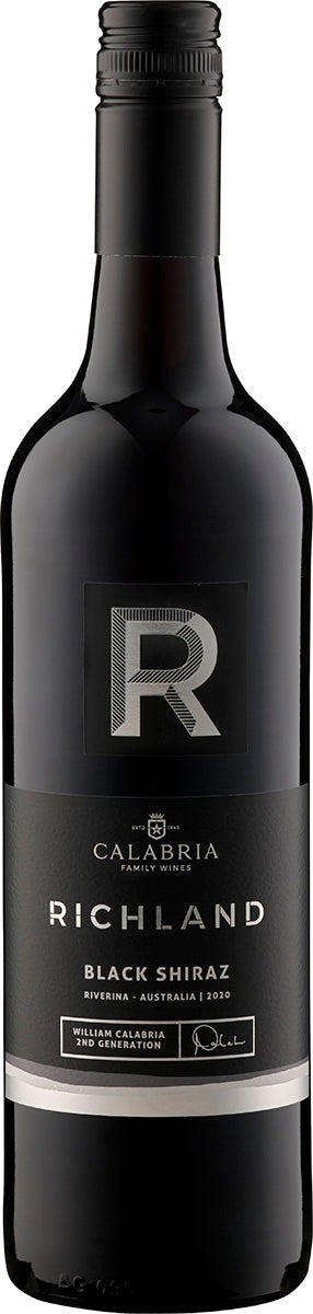 2020 Richland The Black Shiraz Calabria Family Wines Riverina/Australia 0.75l