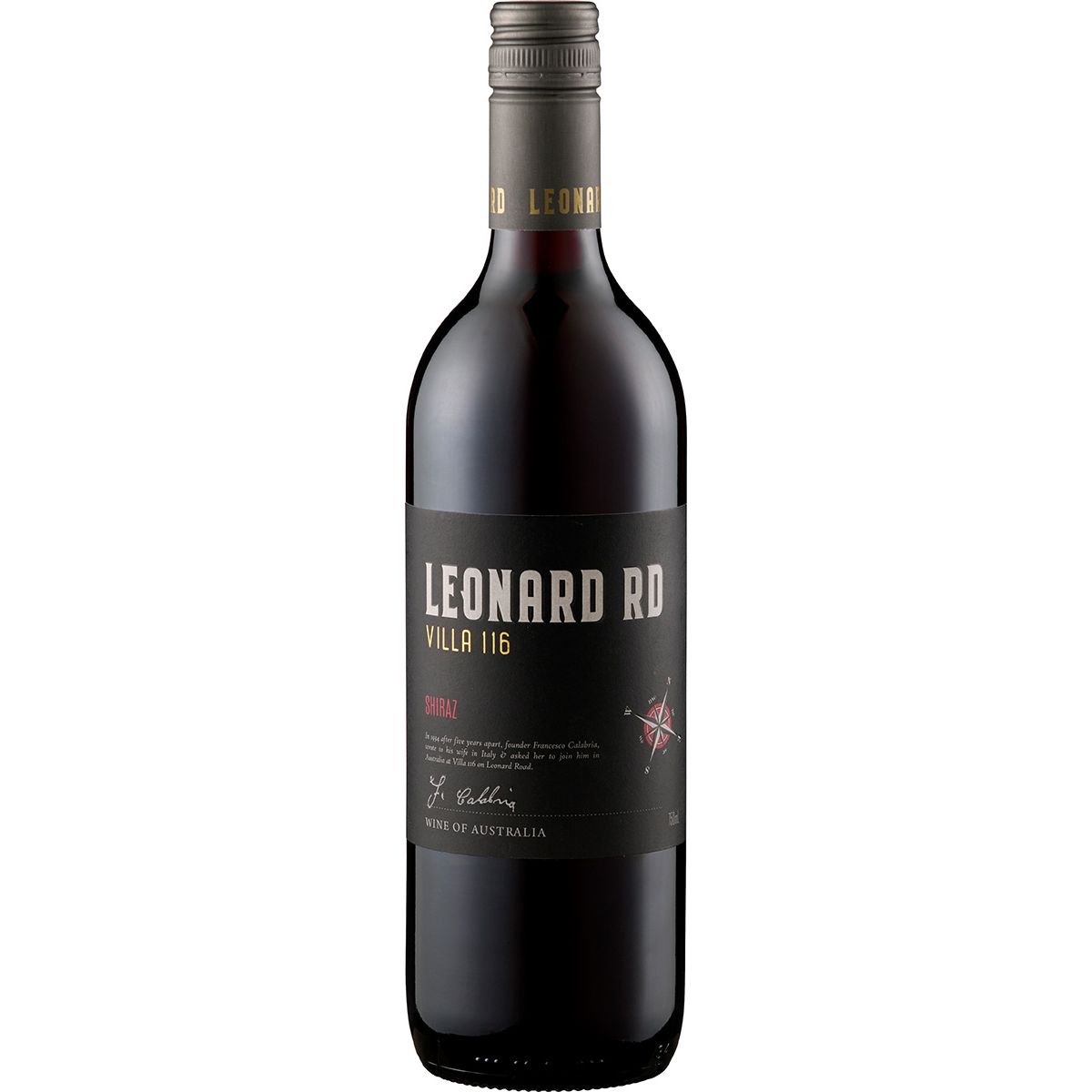 2021 Leonard Rd. Shiraz Calabria Family Wines Riverina/Australien 0,75 l
