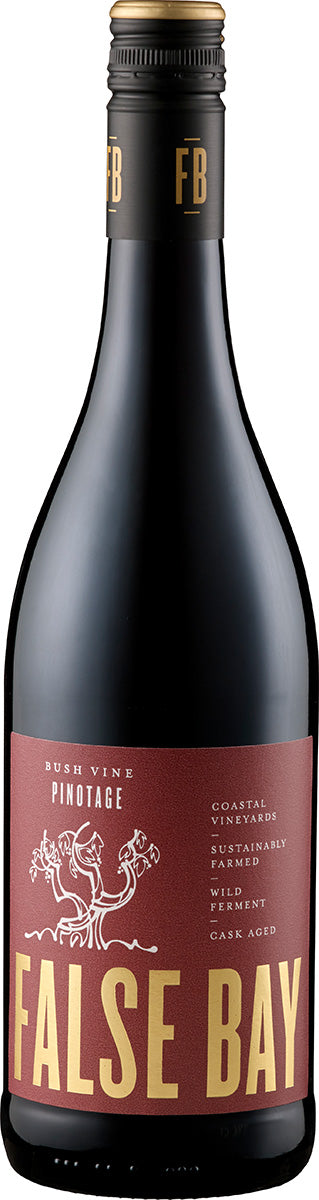 2022 False Bay Bush Vine Pinotage False Bay Stellenbosch/Südafrika 0,75 l