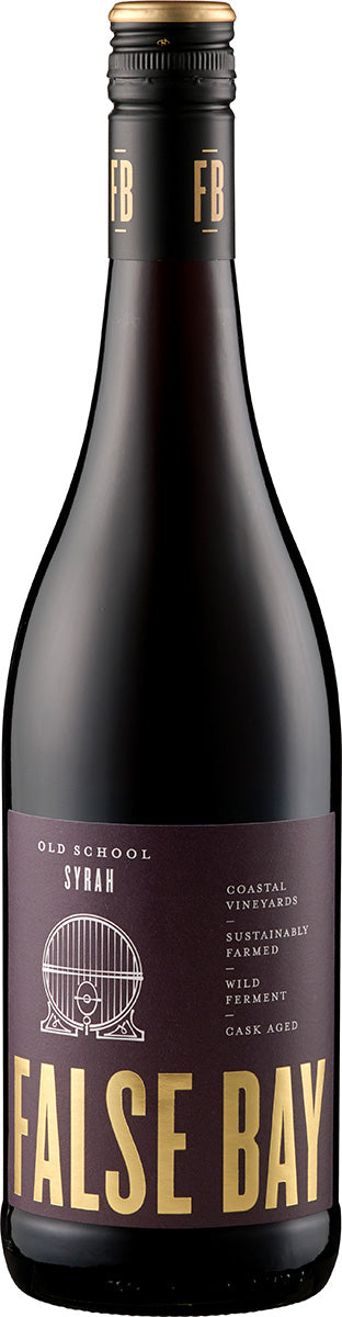 2022 False Bay Old School Syrah False Bay Stellenbosch/Südafrika 0,75 l