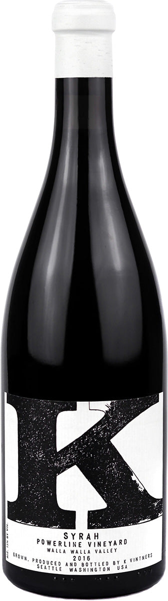 2016 K Powerline Syrah K Vintners Washington/USA 0,75l