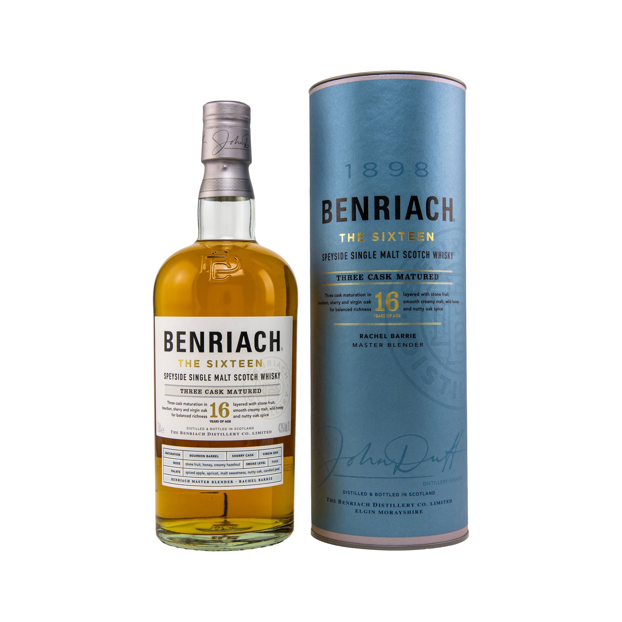 Benriach 16 Years Old - the Sixteen - new design 2022