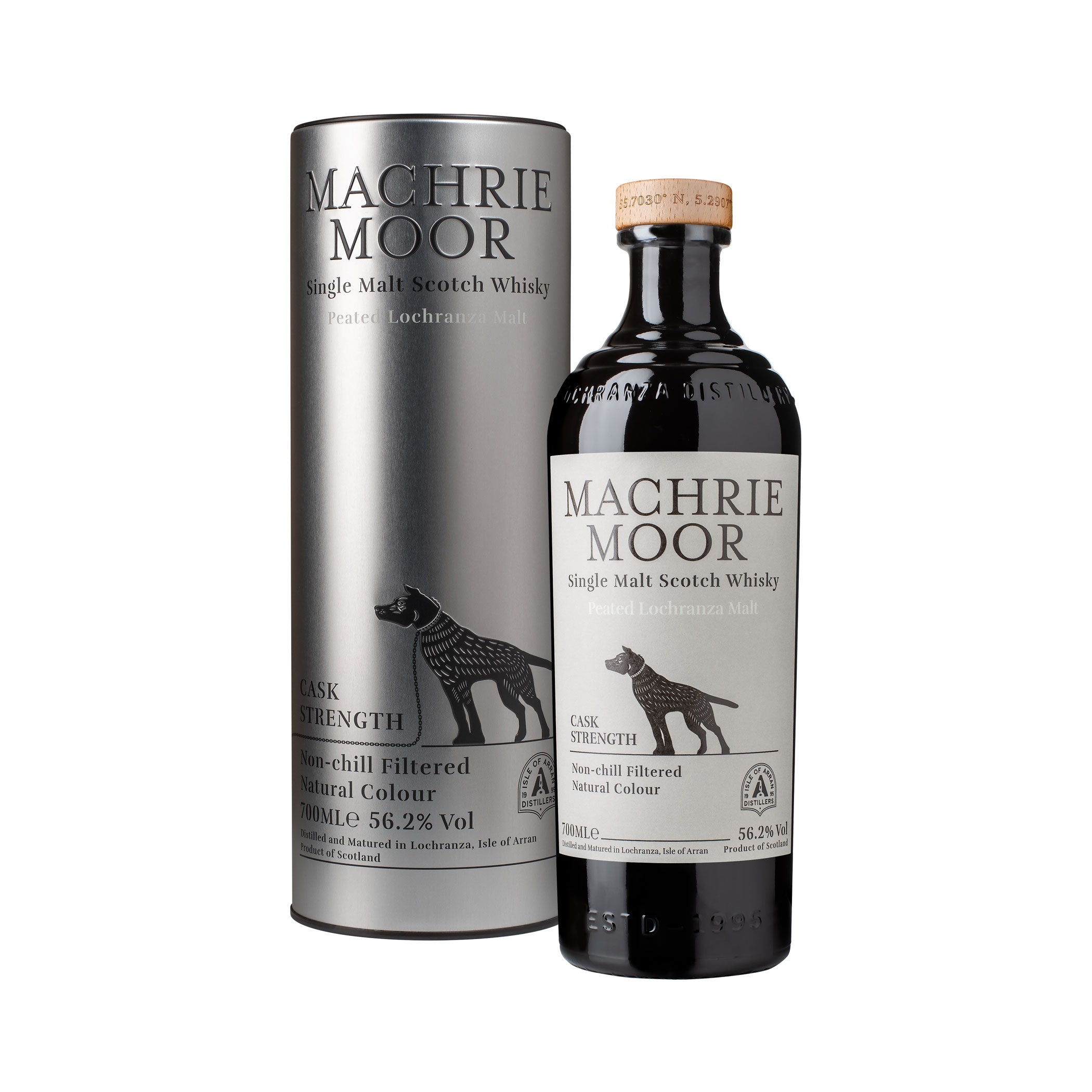 MACHRIE MOOR CASK STRENGTH - Peated Lochranza Malt