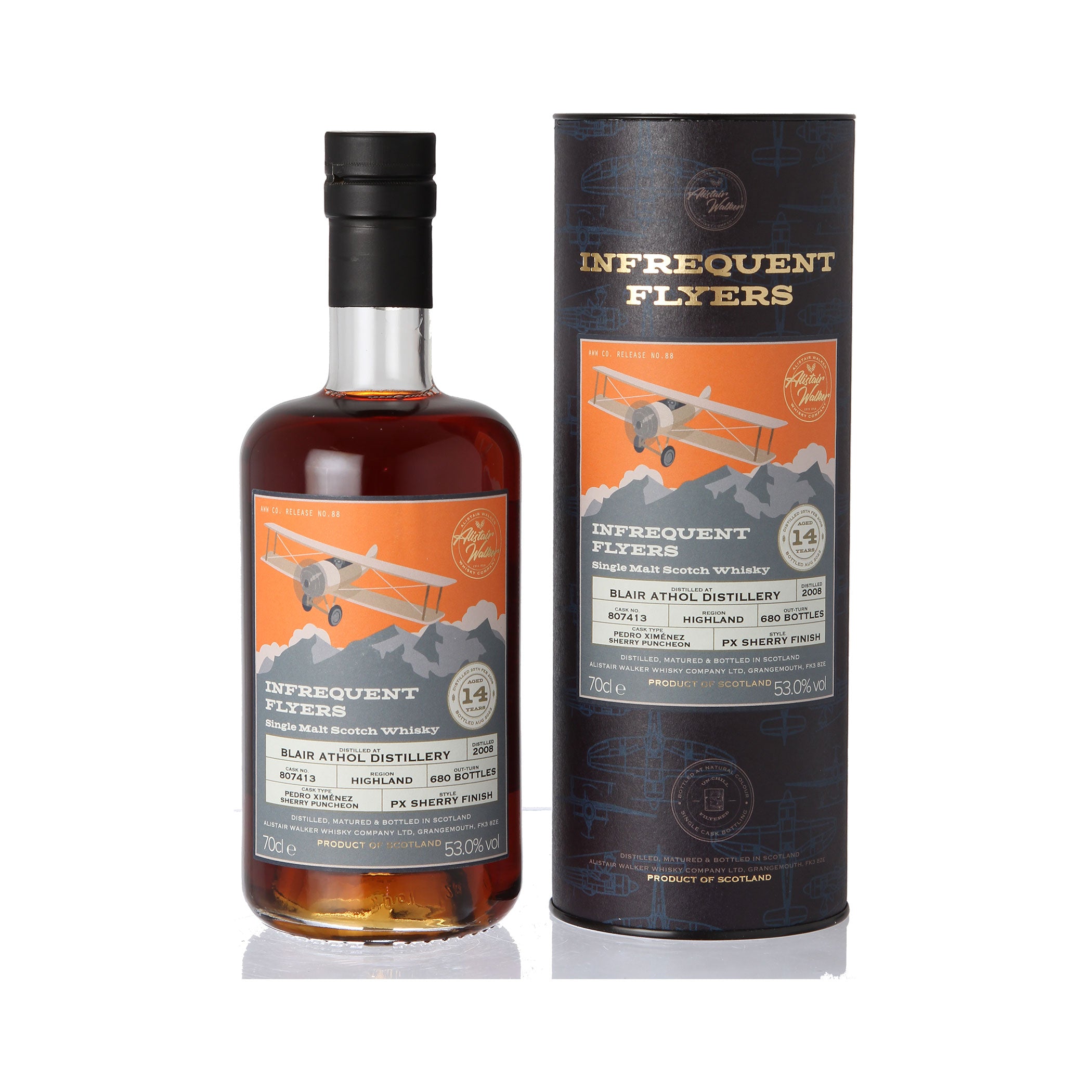 Blair Athol 14 Years 2008/2022 - PX Sherry Cask - Alistair Walker - Infrequent Flyers