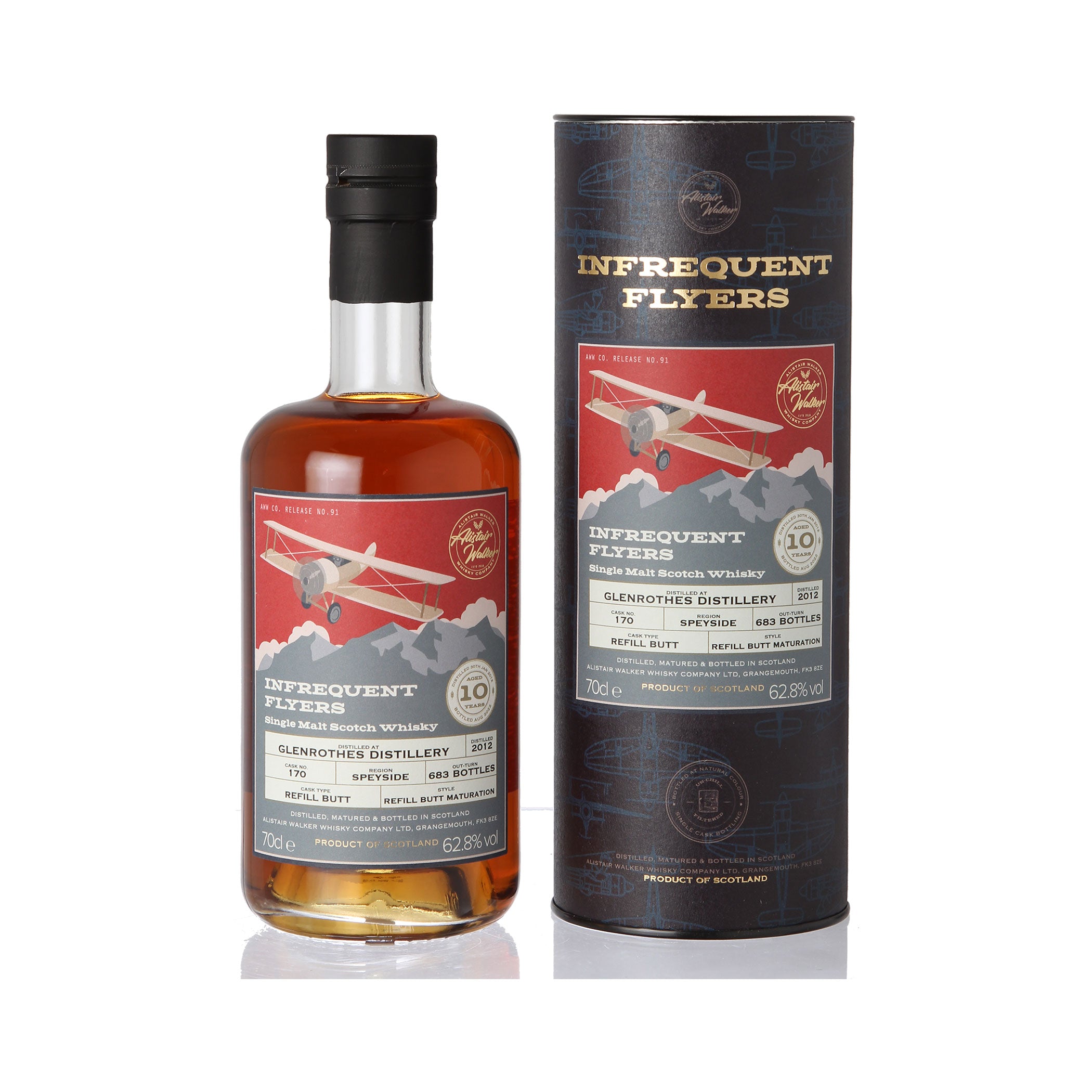 Glenrothes 10 Year 2012/2022 - Sherry Cask - Alistair Walker - Infrequent Flyers