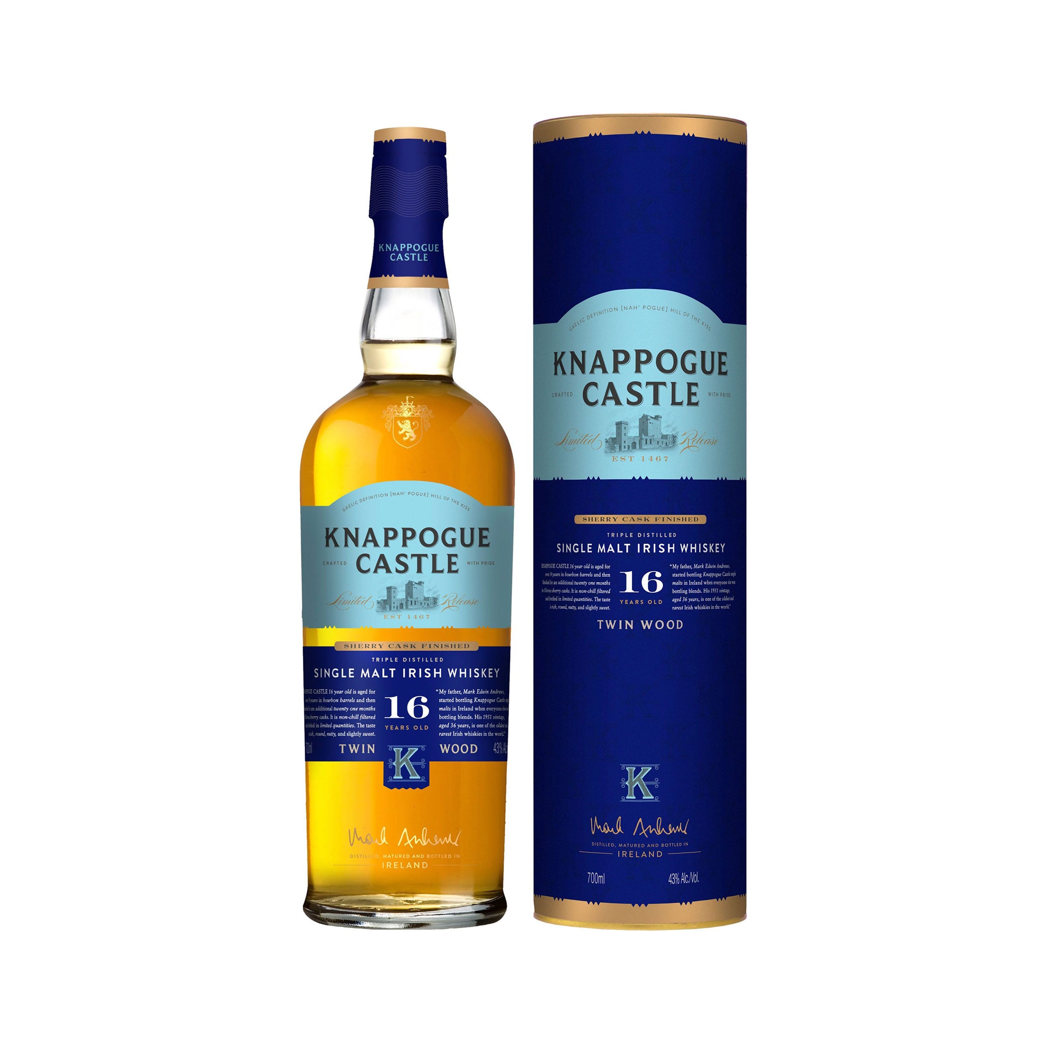 Knappogue Castle 16 Year Sherry Finish