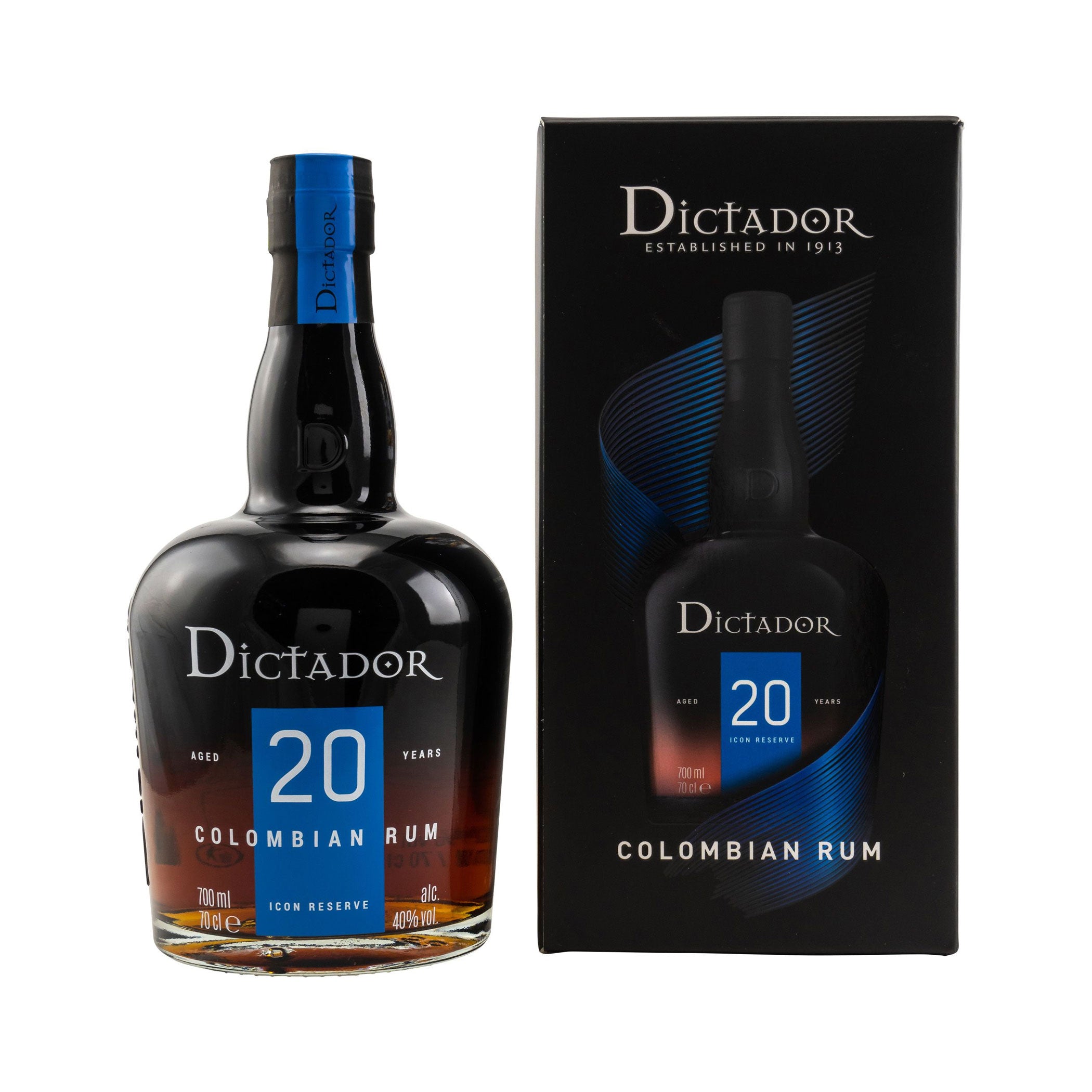 Dictador 20 y.o. Icon Reserve - in Gift Pack