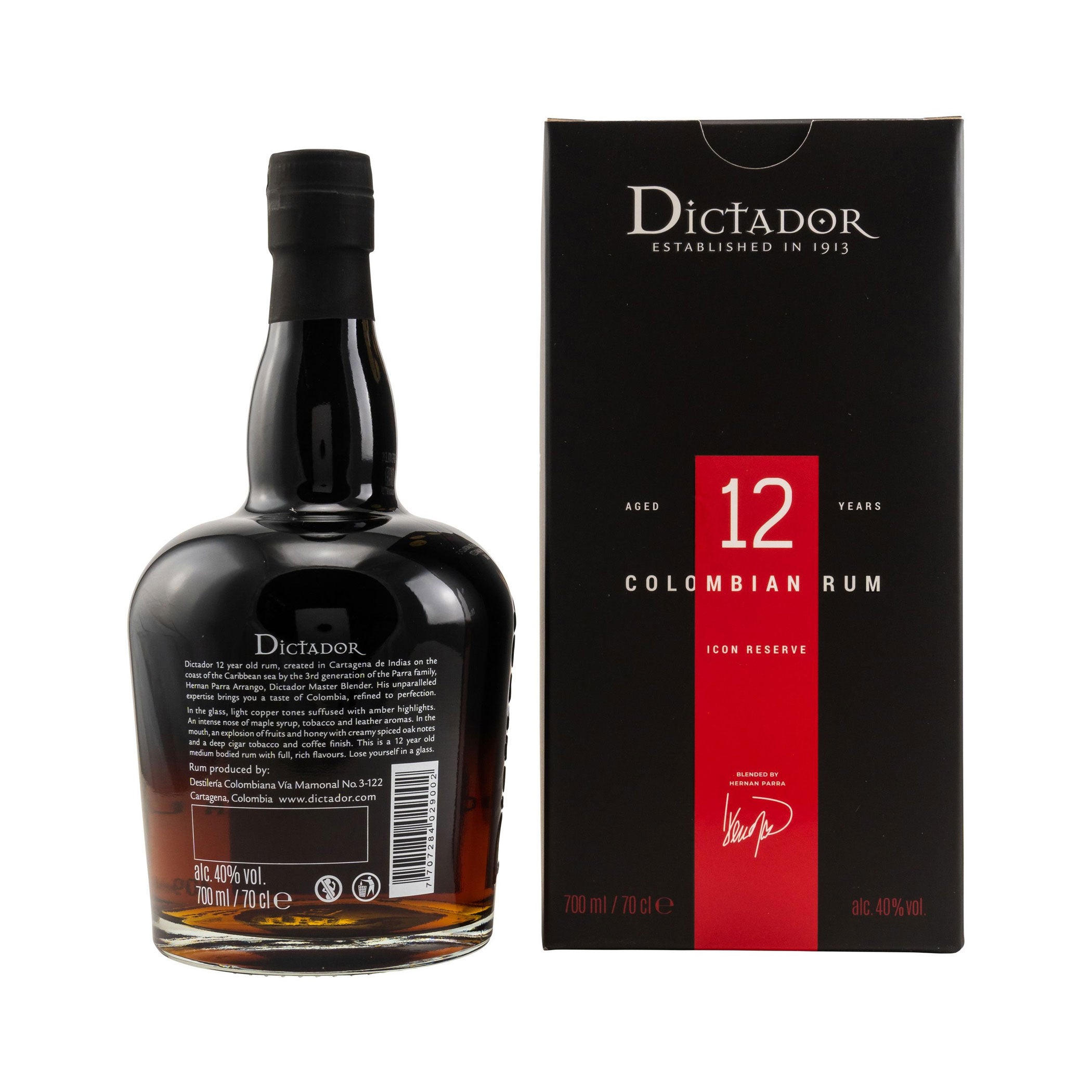 Dictador 12 Years Icon Reserve - in GP