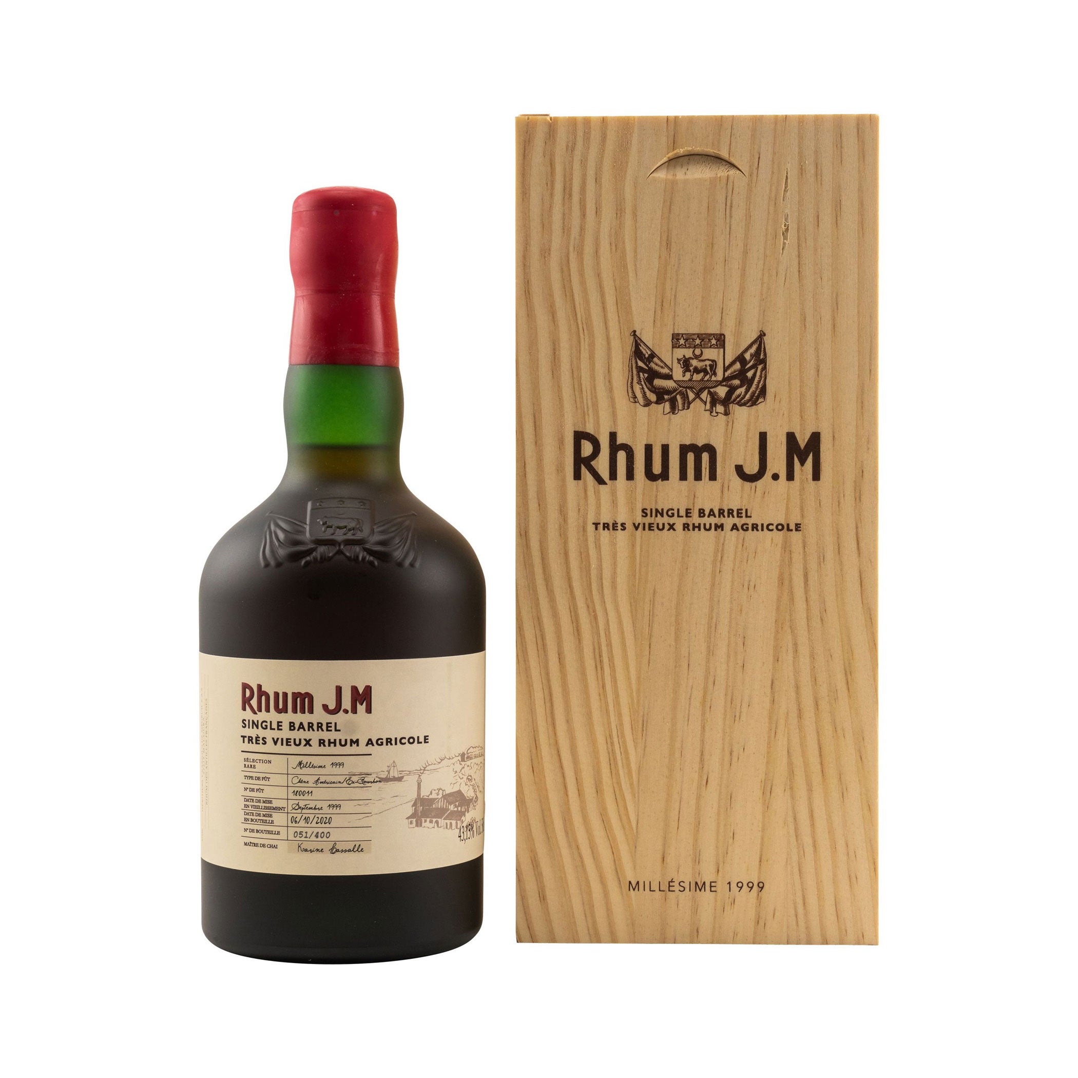 Rhum J.M Single Barrel 1999, CASK 011