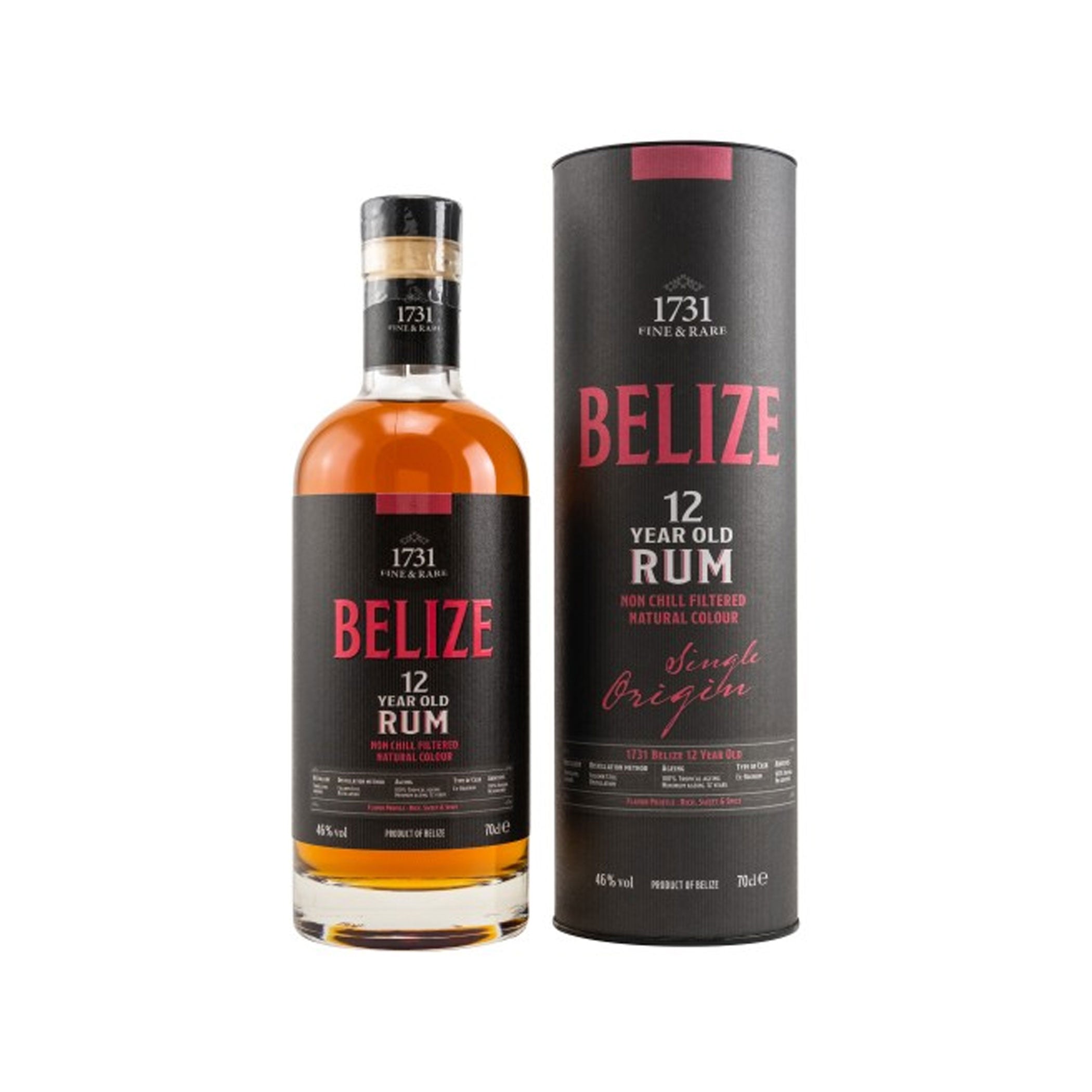 1731 Fine & Rare Rum - Belize 12 Jahre