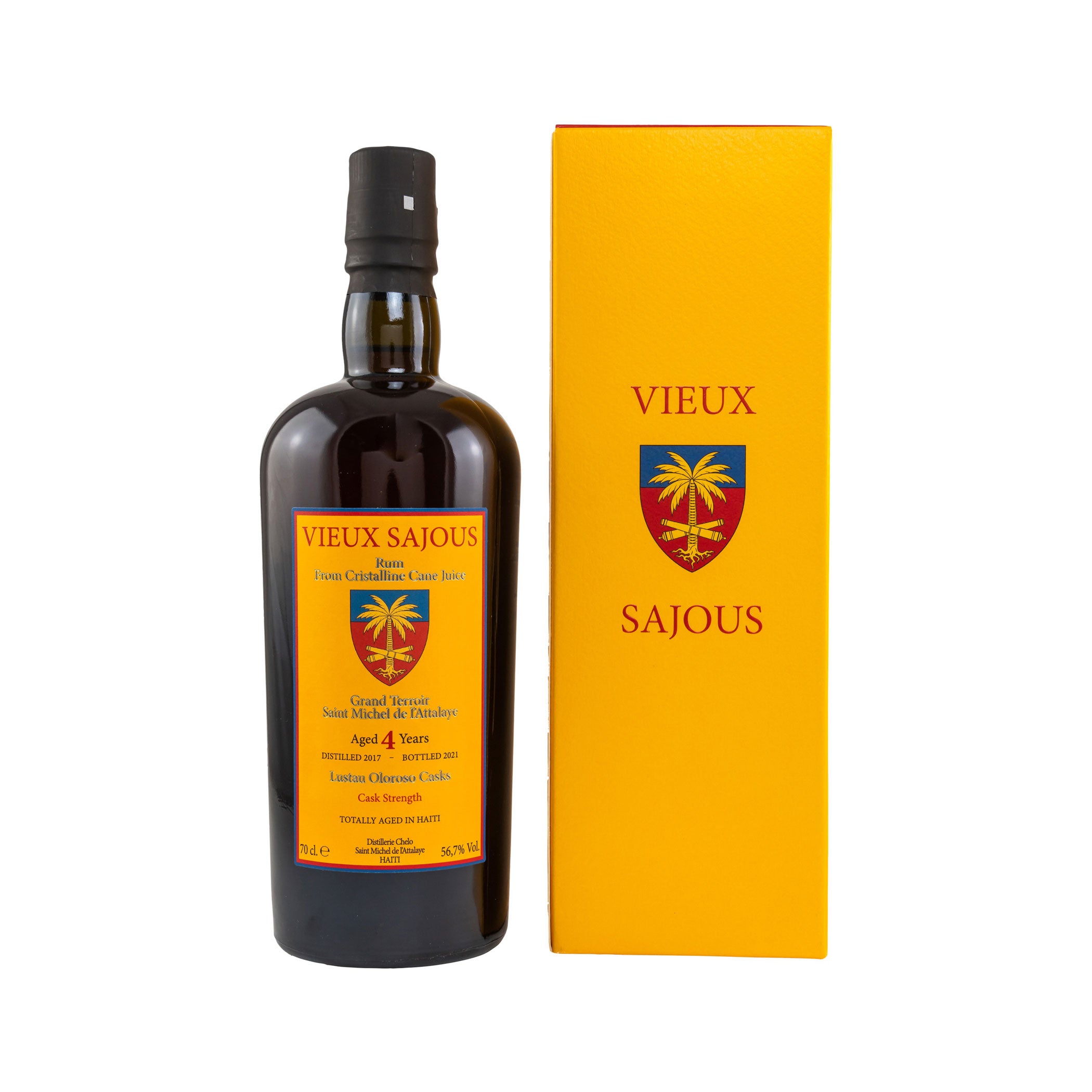 Vieux Sajous Rum 2017/2021 - 4 Years - Sherry Cask