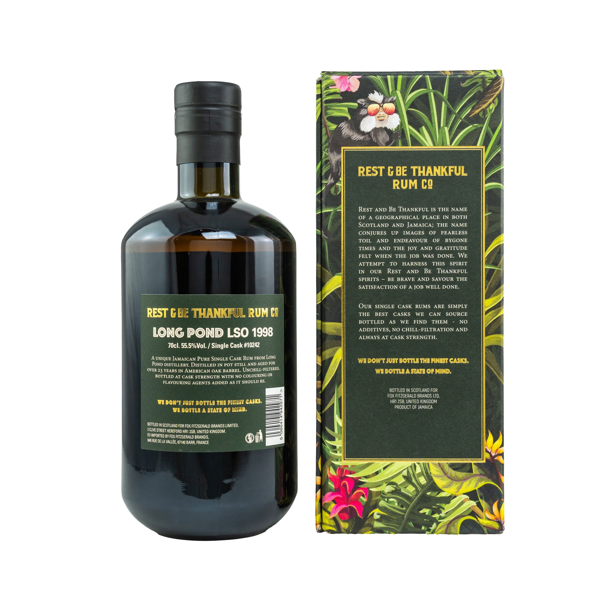 Long Pond 1998/2022 - 23 Years Old - LSO Single Cask #10242 - Rest & Be Thankful