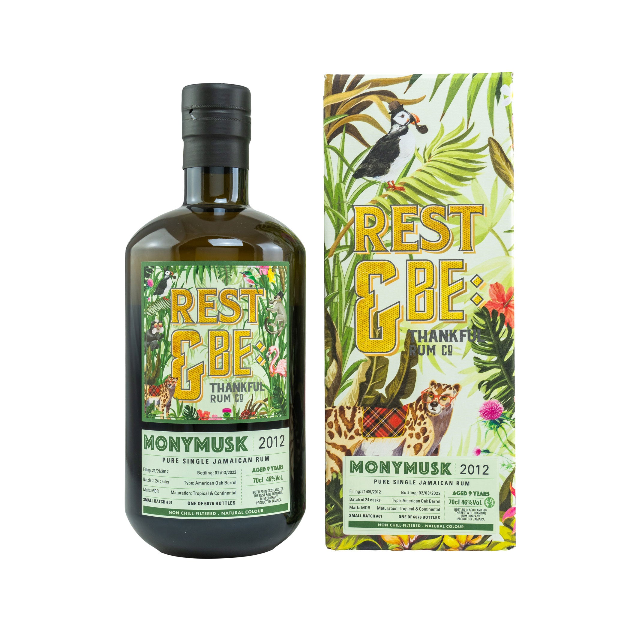 Monymusk 2012/2022 - 9 Jahre - Small Batch 1 - Rest & Be Thankful