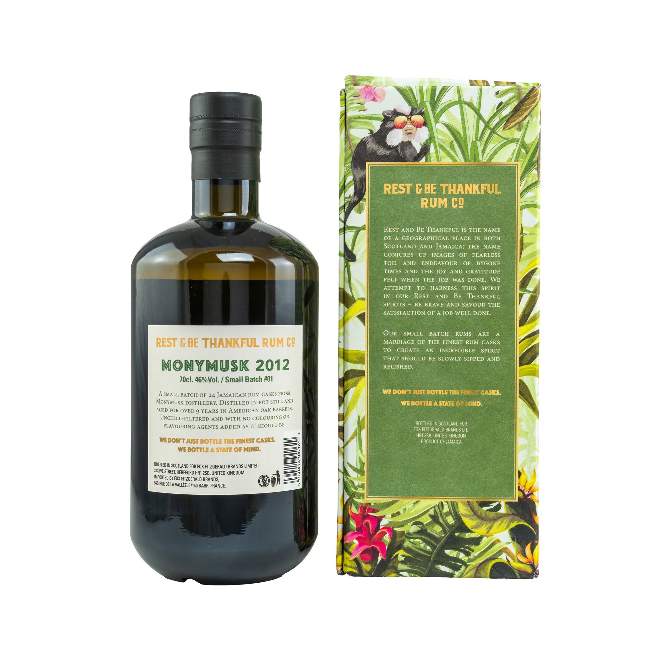 Monymusk 2012/2022 - 9 Jahre - Small Batch 1 - Rest & Be Thankful