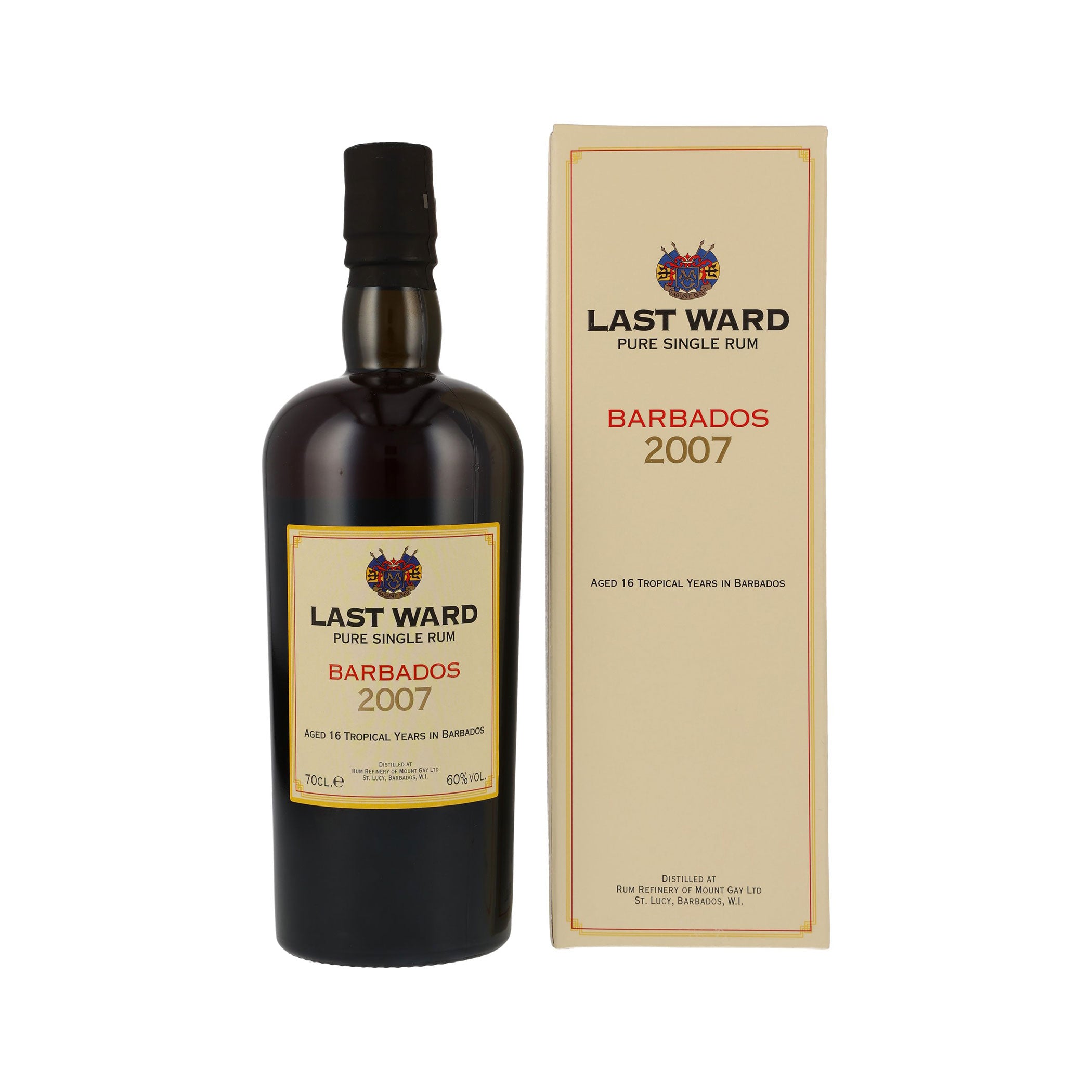 Last Ward 2007 - 16 Years Old - Barbados Rum