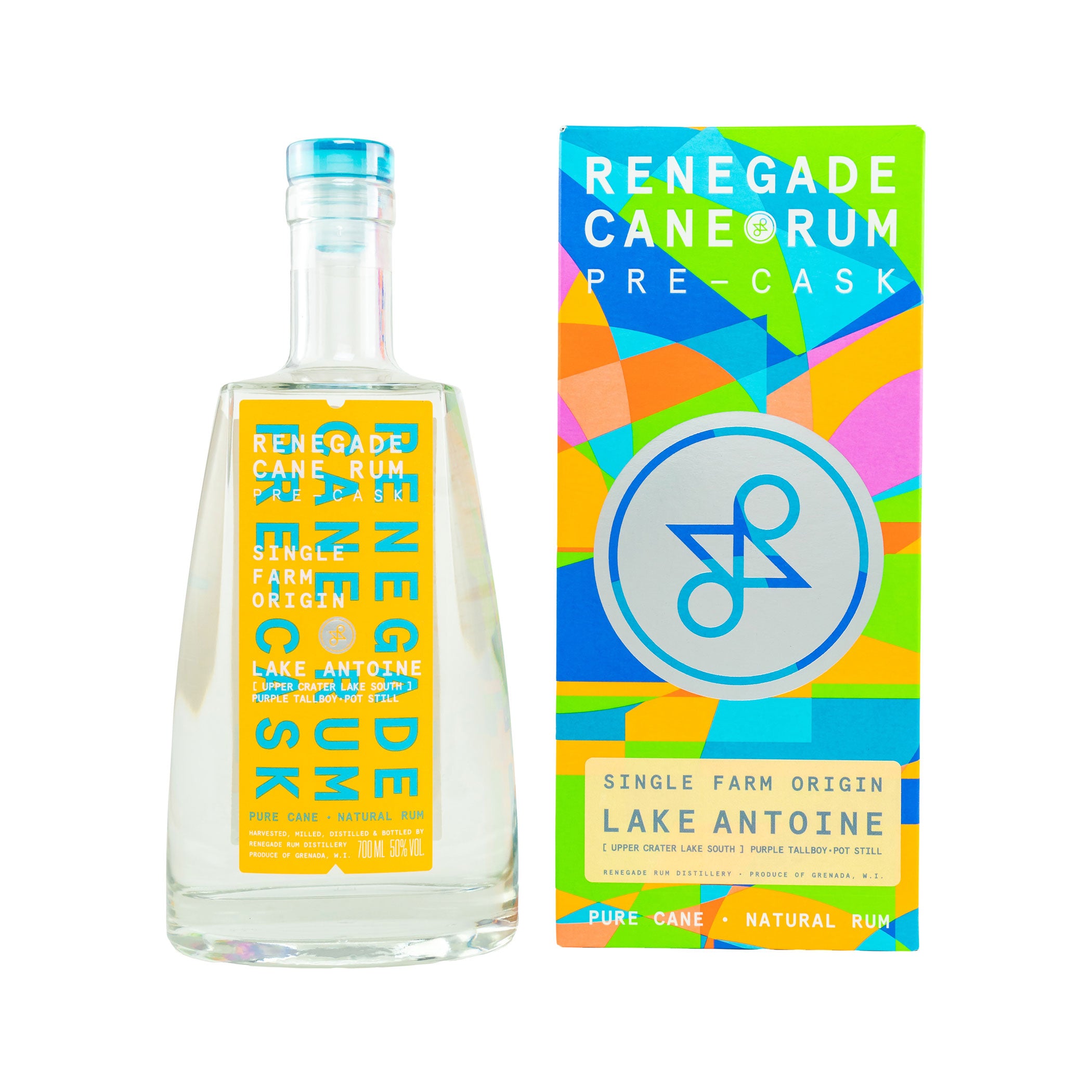 Lake Antoine – Pre-Cask Single Farm Origin Rum - Upper Crater Lake South - Renegade Cane Rum - 1st Release -