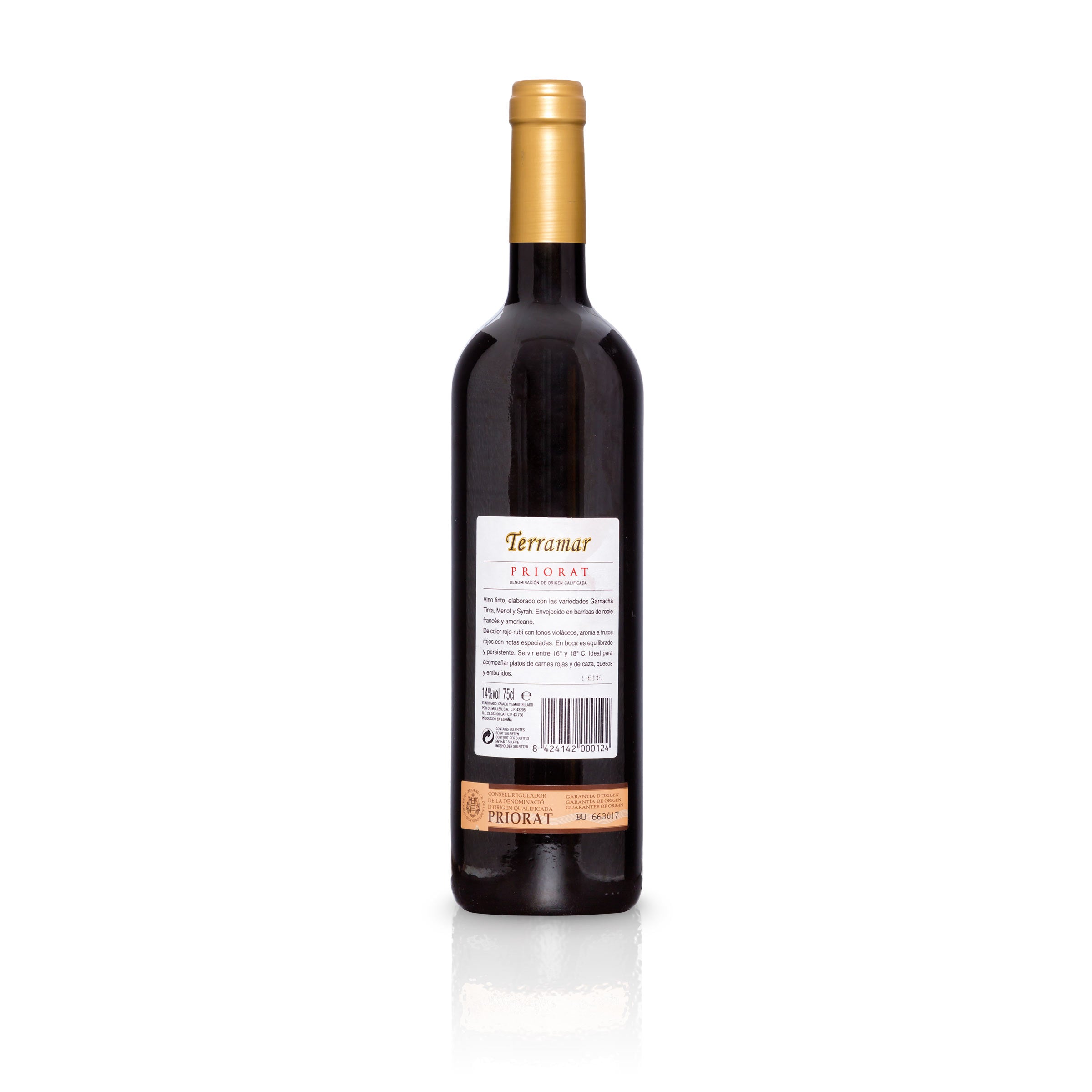 2013 Terramar Priorat Crianza D.O.Q - Bodegas De Muller