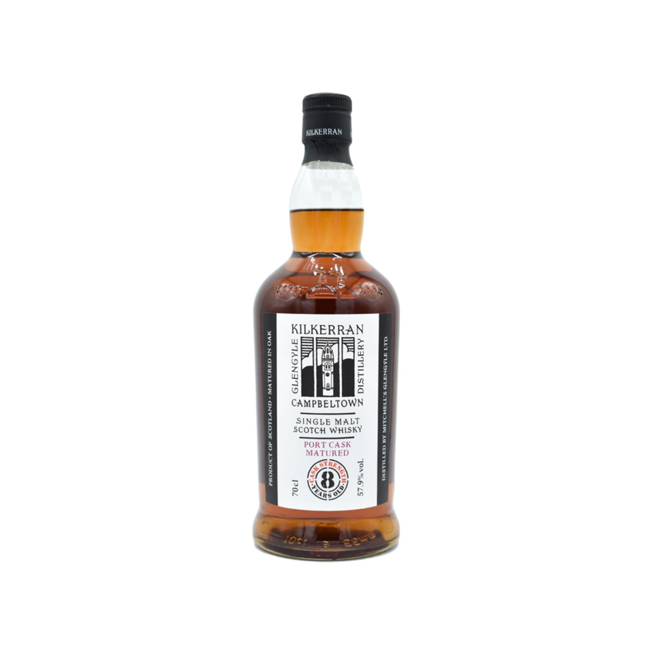 Kilkerran 8 Jahre Cask Strength - Port Cask