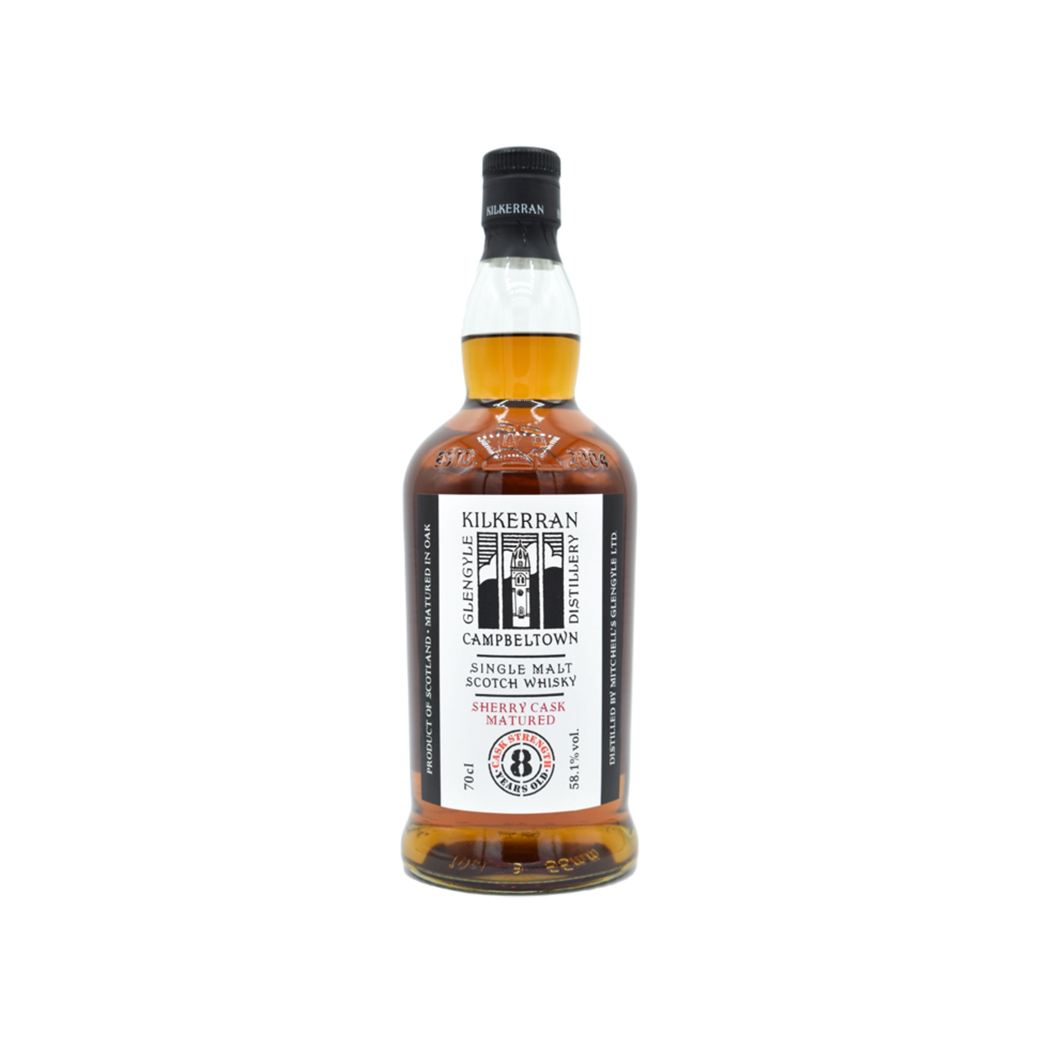 Kilkerran 8 Jahre Cask Strength - Sherry Cask
