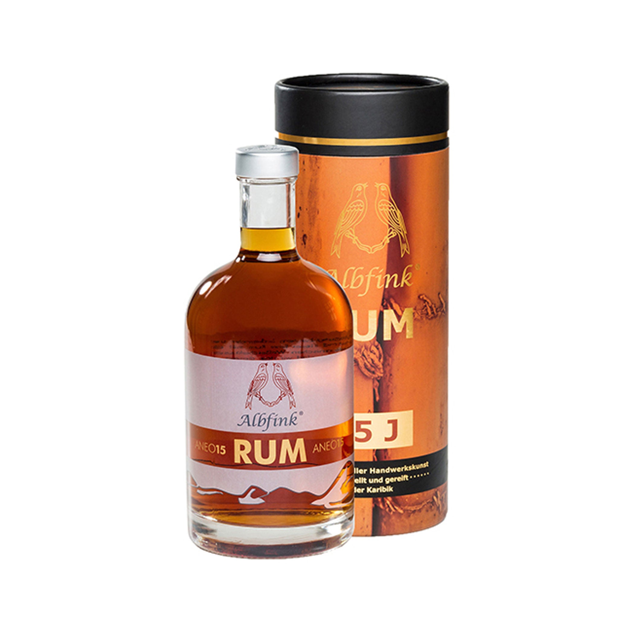 Albfink Aged Rum 15 Jahre 46 % Rhum Agricole aus Deutschland