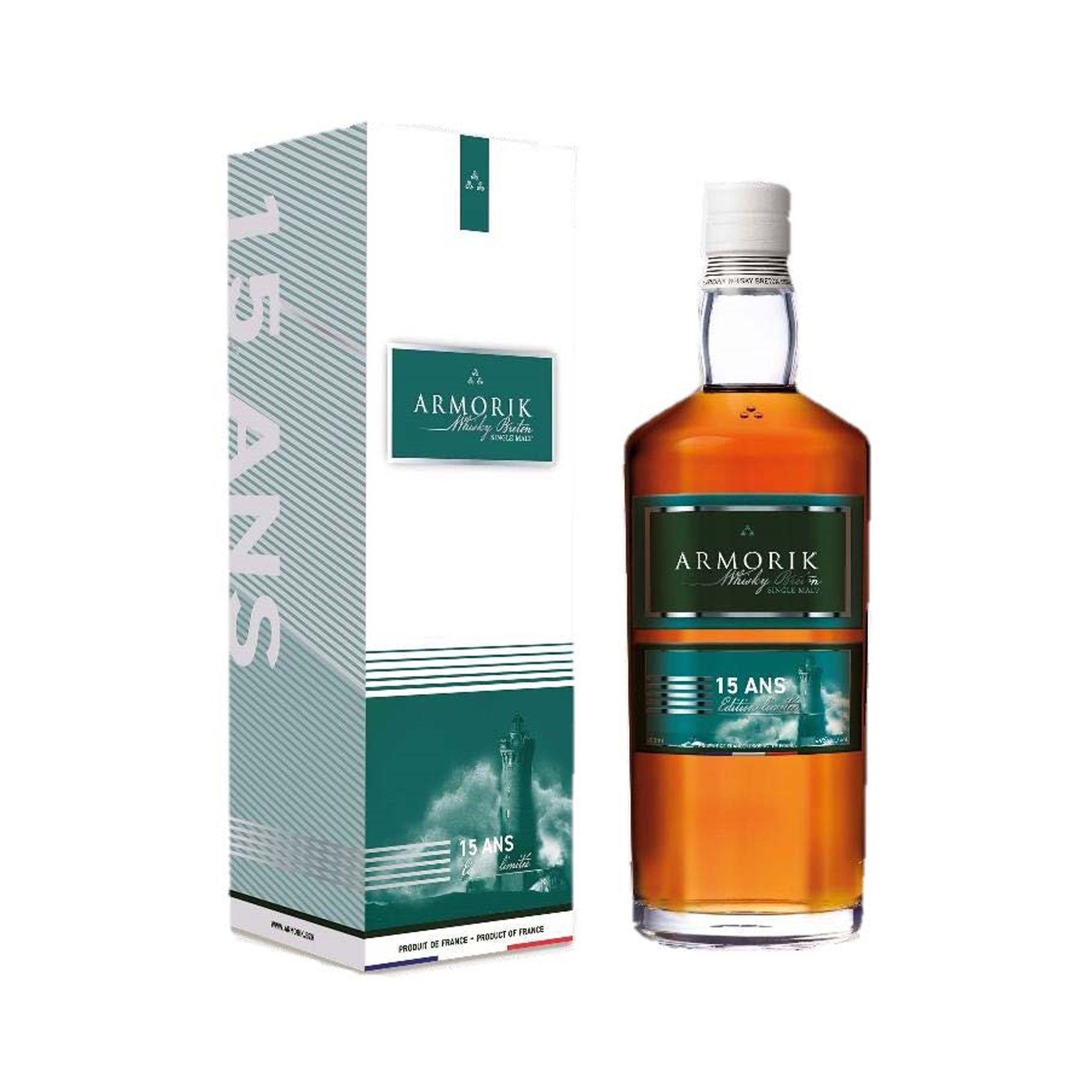 ARMORIK 15 Ans / 15 Jahre Bretonischer Whisky