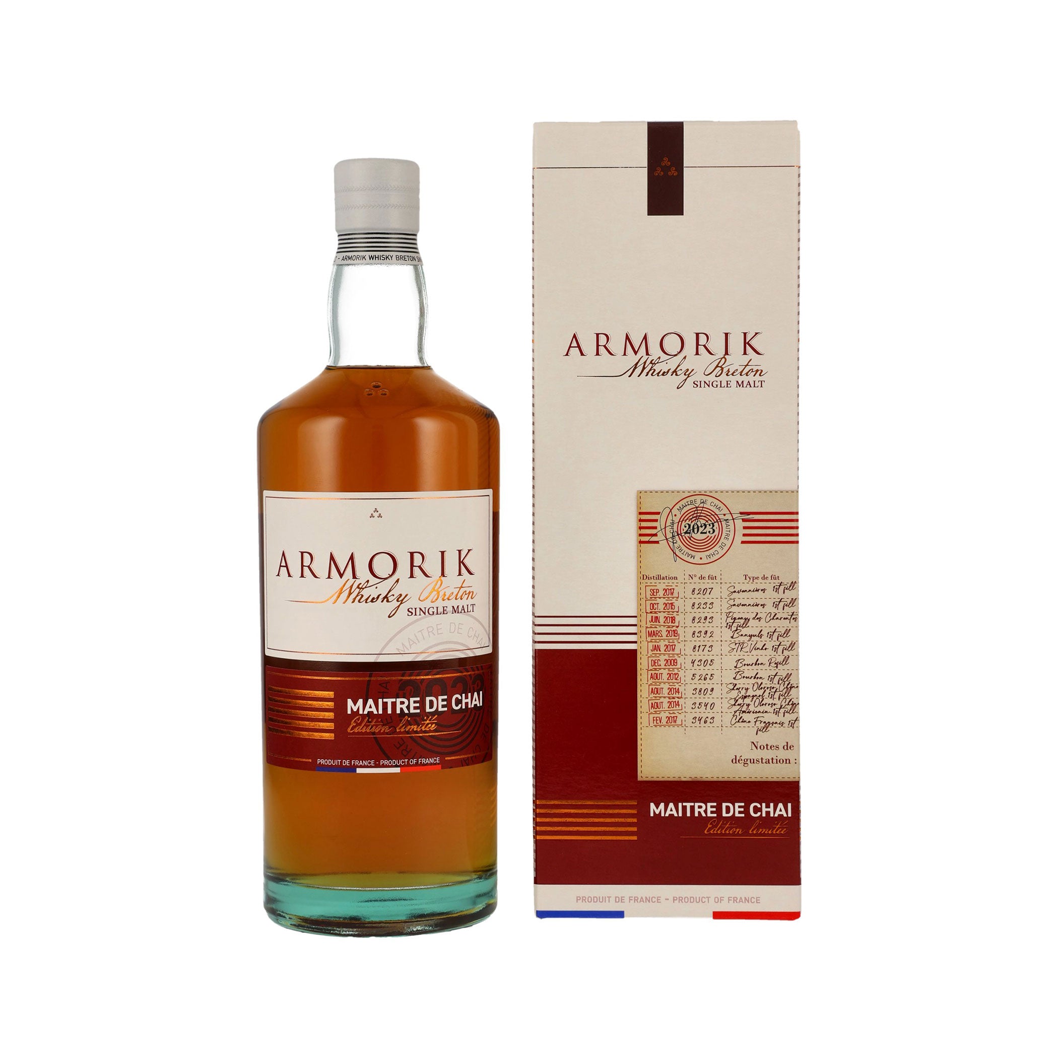 Armorik - Cellar Master - 2023 Edition - Breton Single Malt Whisky (France)