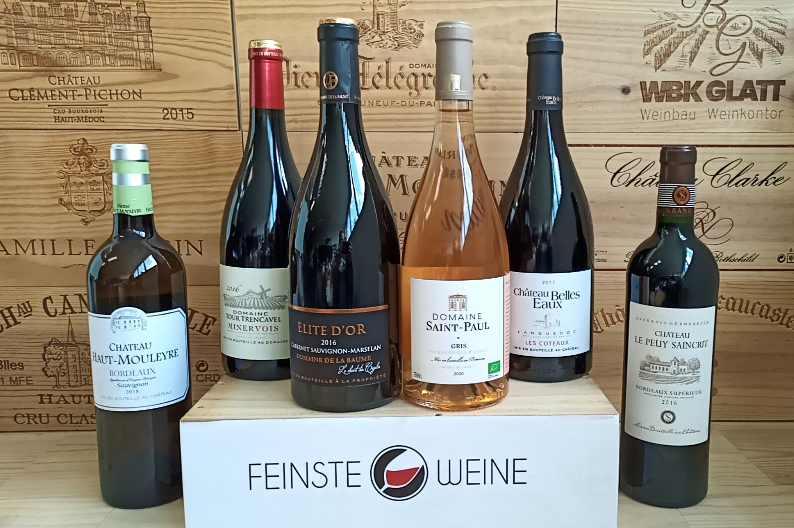 Finest Wines - Wine Selection 6er France - Bordeaux / Pays DO'C Clearance Sale #2