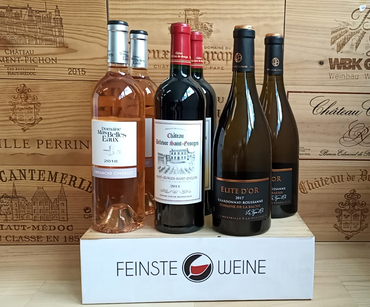 Finest Wines - Wine Selection 6-pack France - Bordeaux / Pays d'Oc