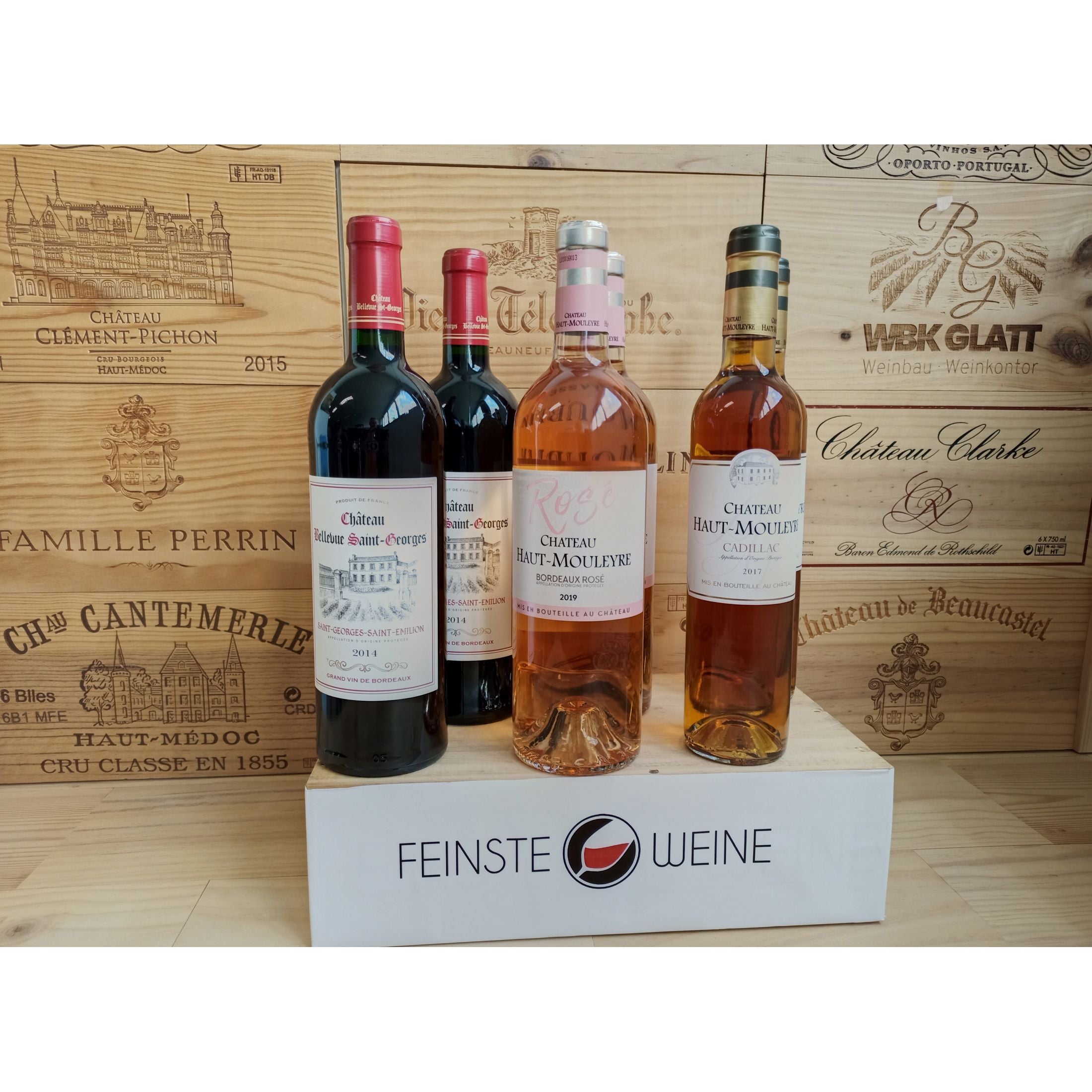 Feinste Weine - Weinselektion 6er Frankreich - Bordeaux Restposten #6