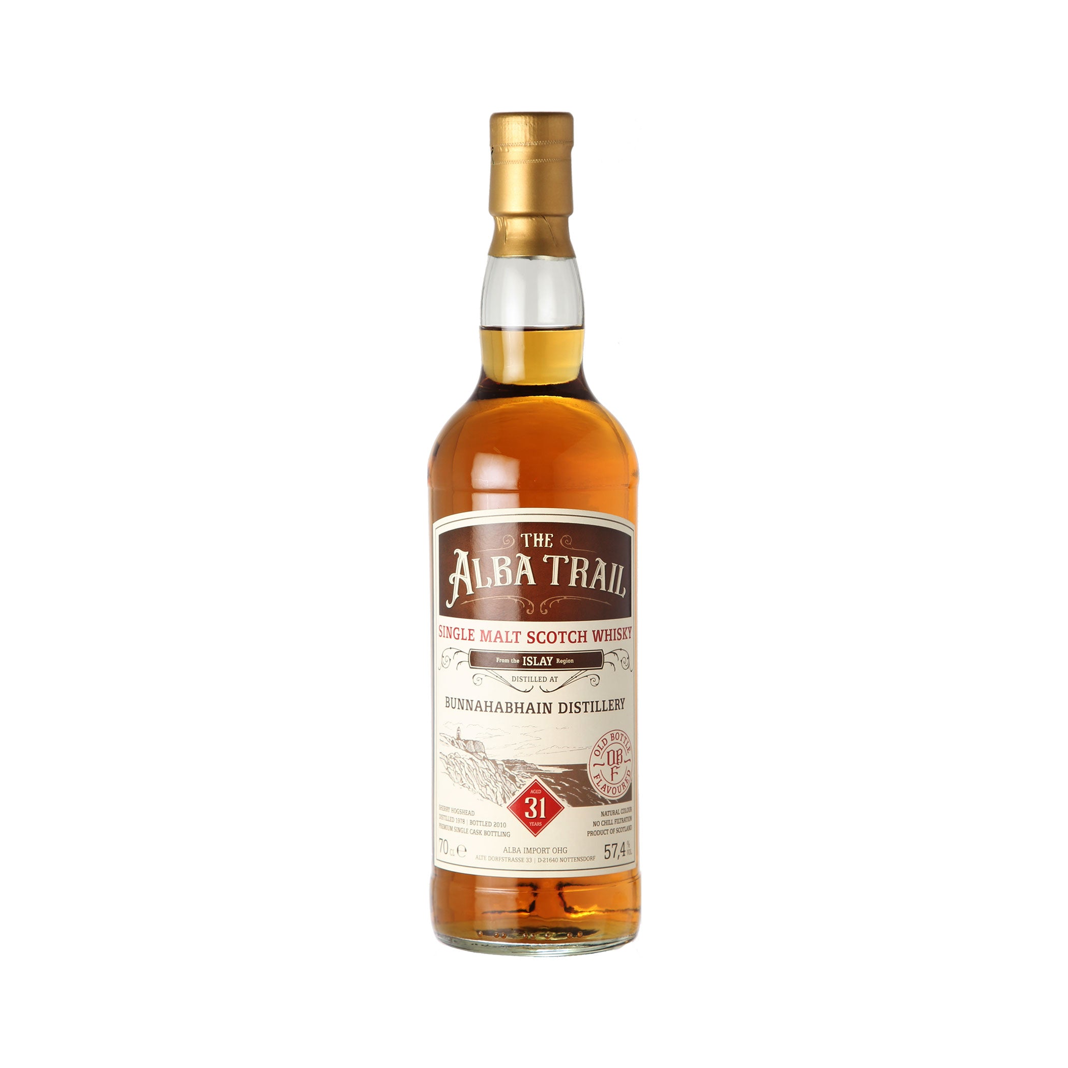 Bunnahabhain 1978/2023 31 Jahre - Sherry Hogshead - Islay Single Malt Scotch Whisky - The Alba Trail