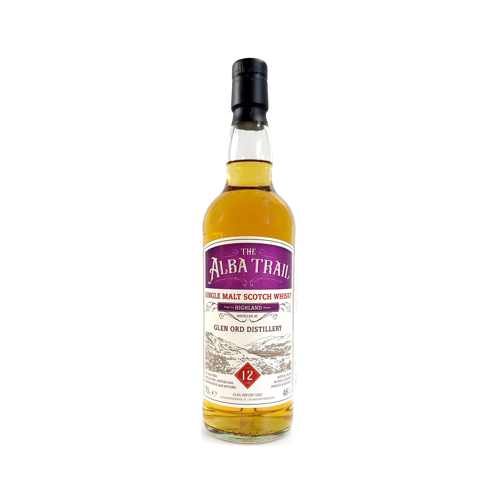 Glen Ord 2009/2022, 12 Years Old - STR Cask Finish - The Alba Trail - Series of Single Cask Bottlings