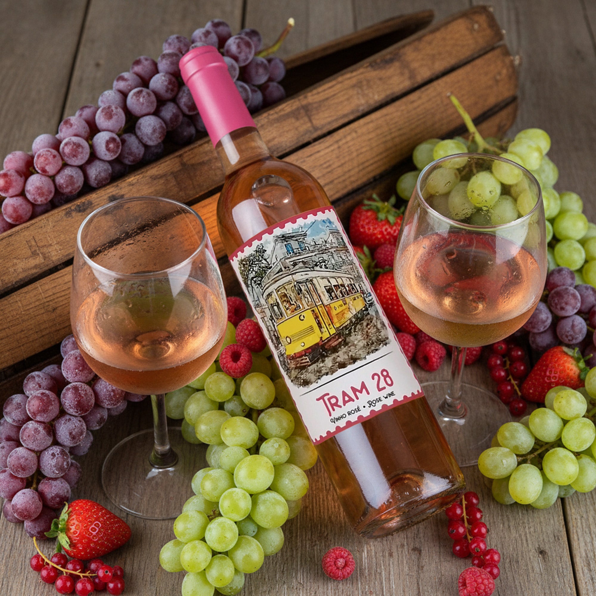 Adega da Vermelha TRAM 28 REGIONAL ROSÉ 0.75L 12.5% vol.