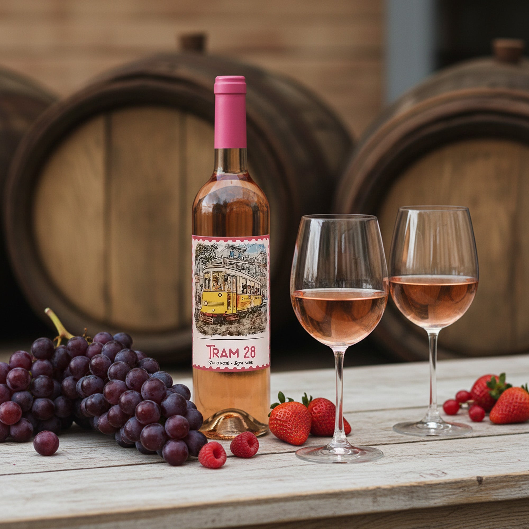 Adega da Vermelha TRAM 28 REGIONAL ROSÉ 0.75L 12.5% vol.