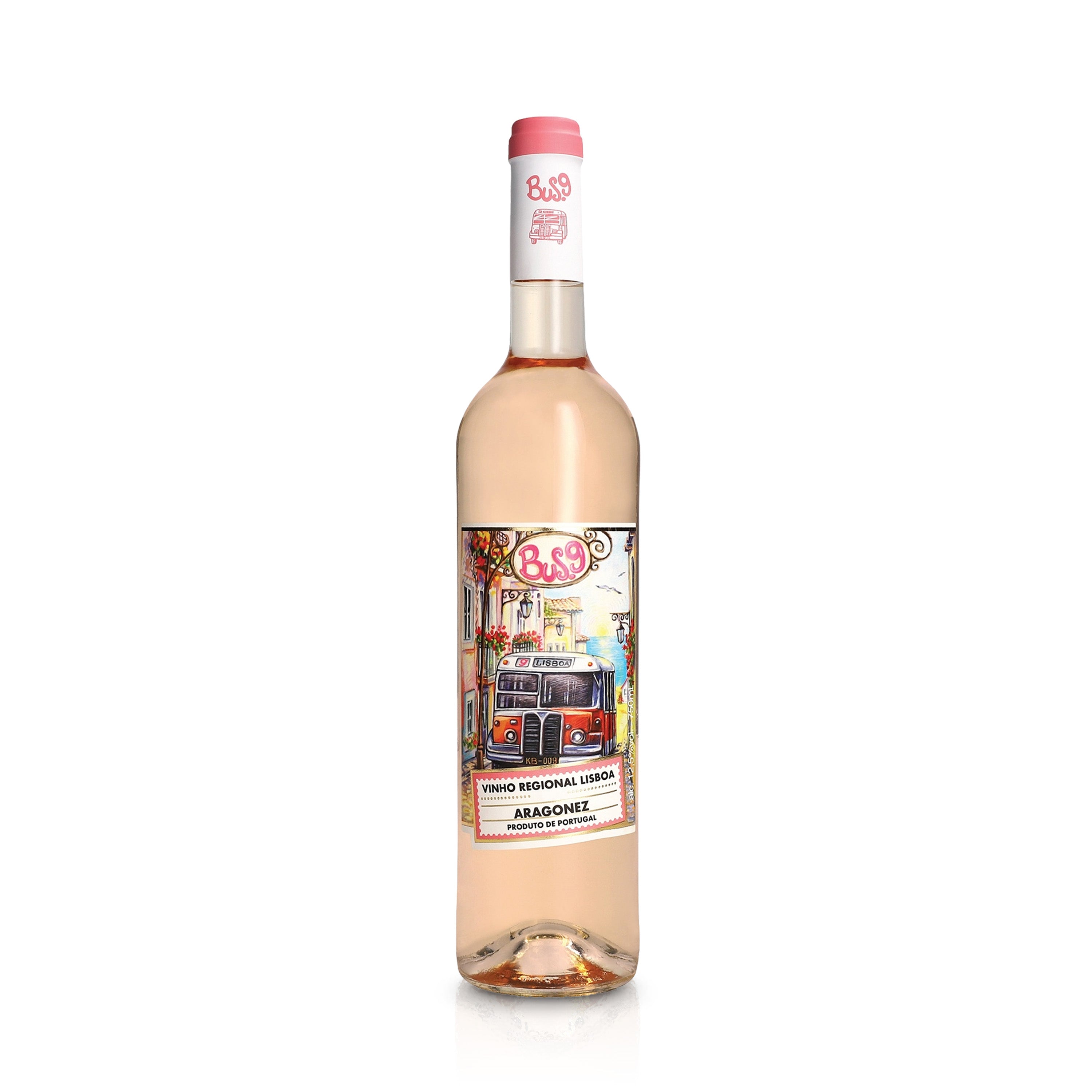 Bus 9 – Rosé – Portugal, Adega da Vermelha – 0,75l – 12,5% vol.