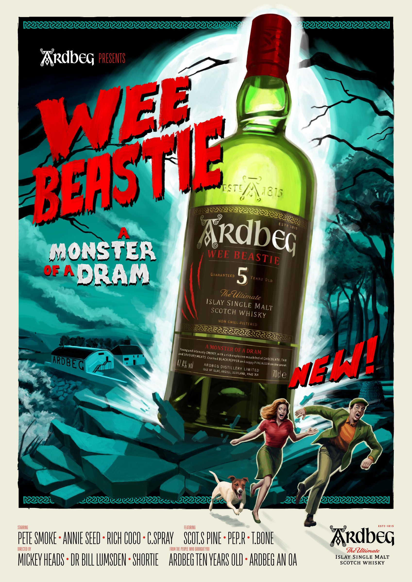 Ardbeg Wee Beastie Whisky – 5 Years Old Islay Single Malt Scotch