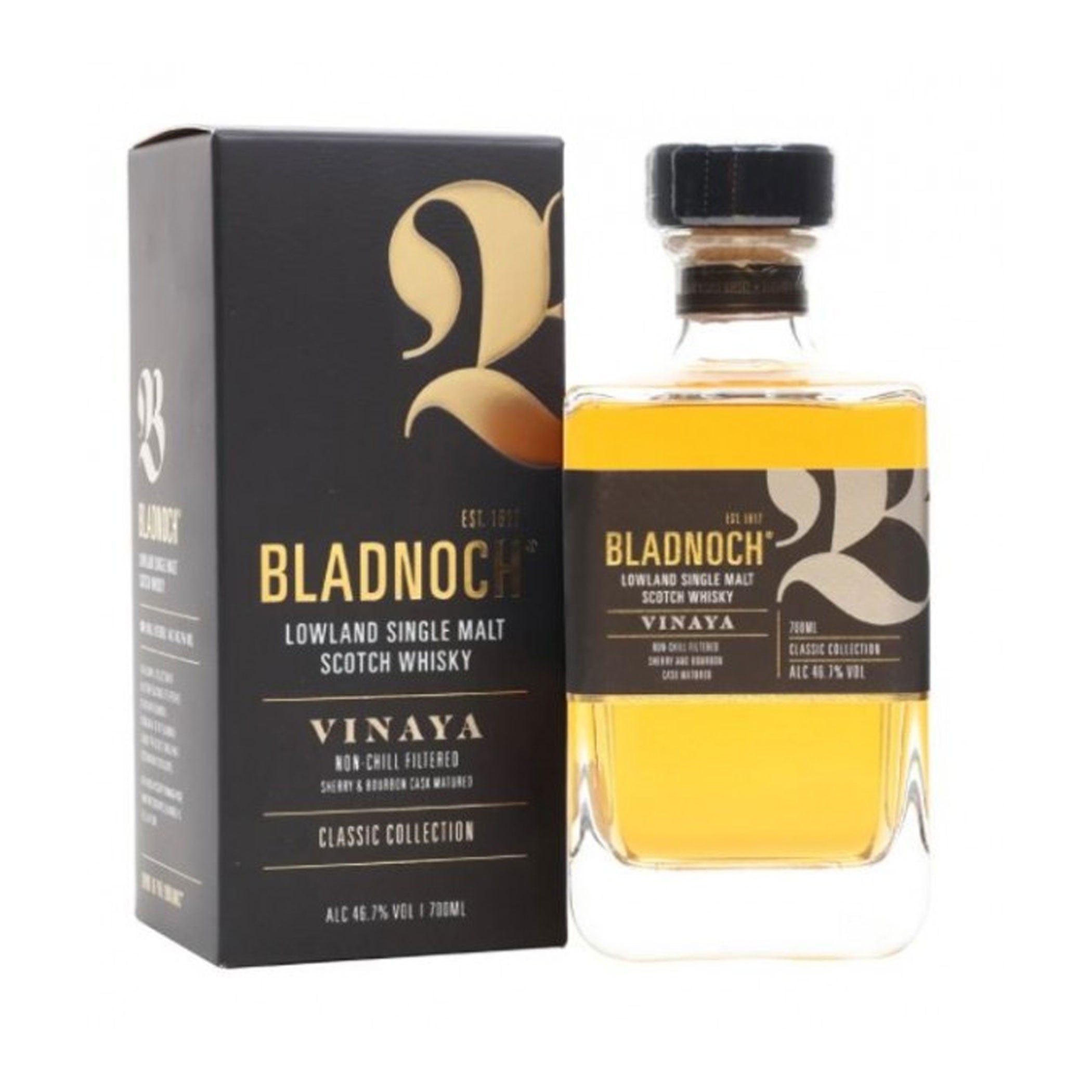 BLADNOCH VINAYA bourbon & sherry casks, 46.7%