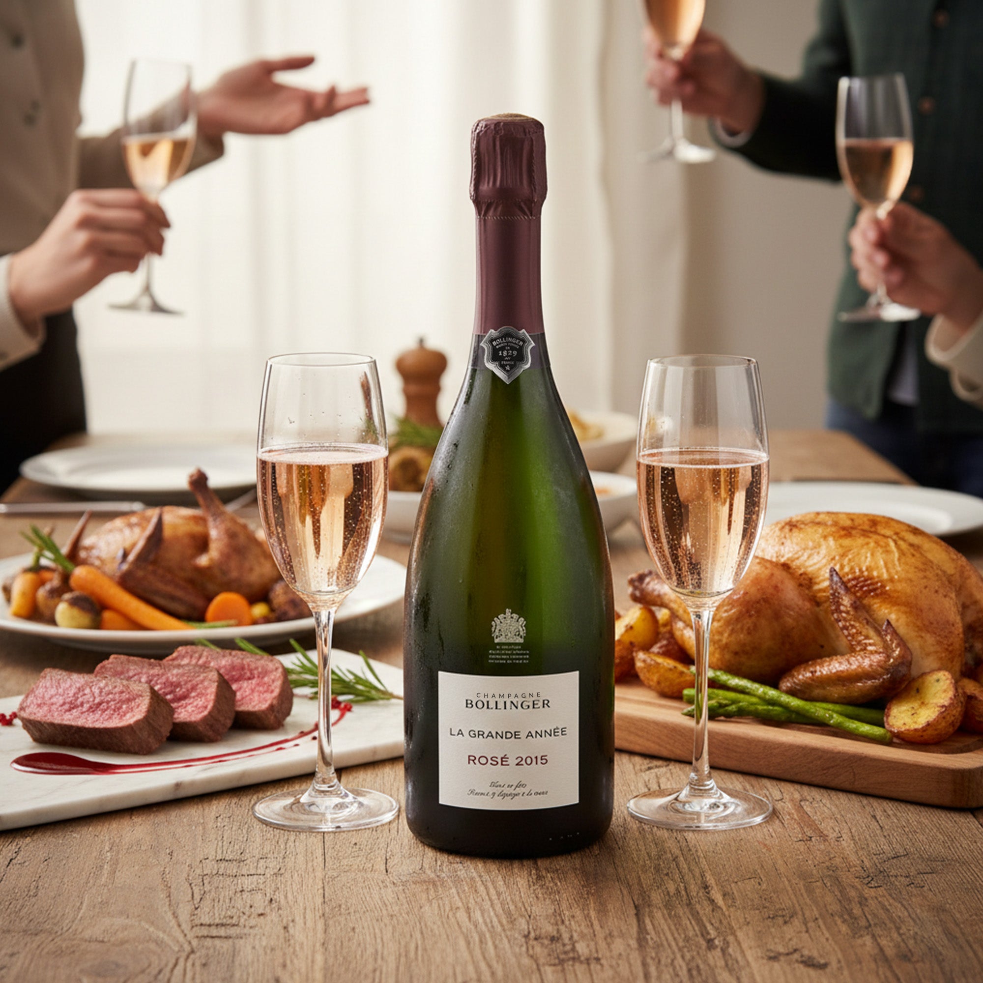 Bollinger La Grande Anneé Rosé 2015 Champagner 750 ml