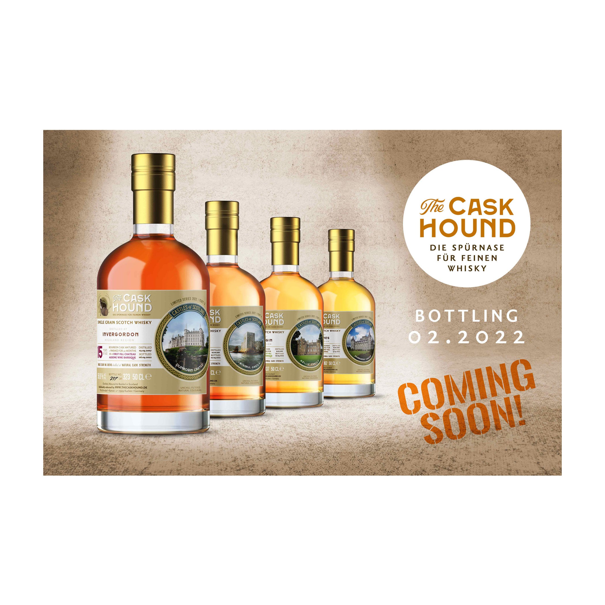 Glen Elgin Speyside Single Malt Scotch Whisky, 11 Years Old (2011/2022) - The Caskhound