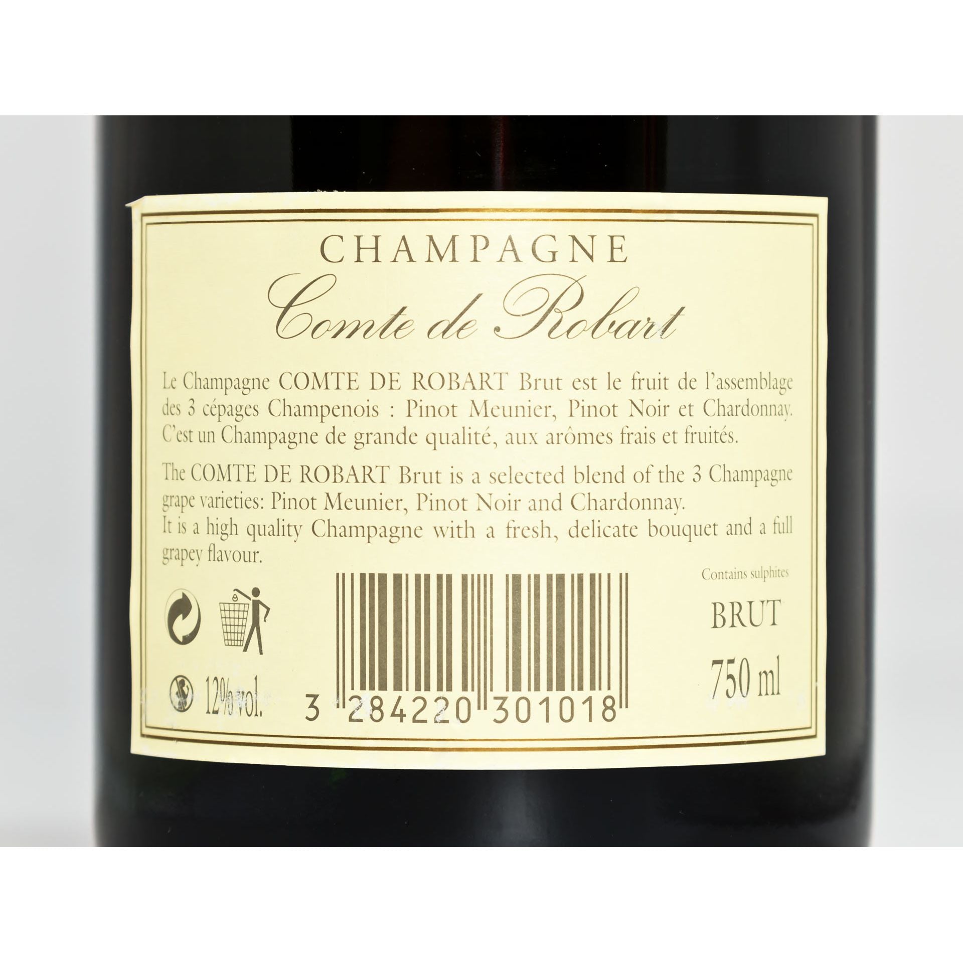 Comte de Robart Champagner Brut, 0,75l
