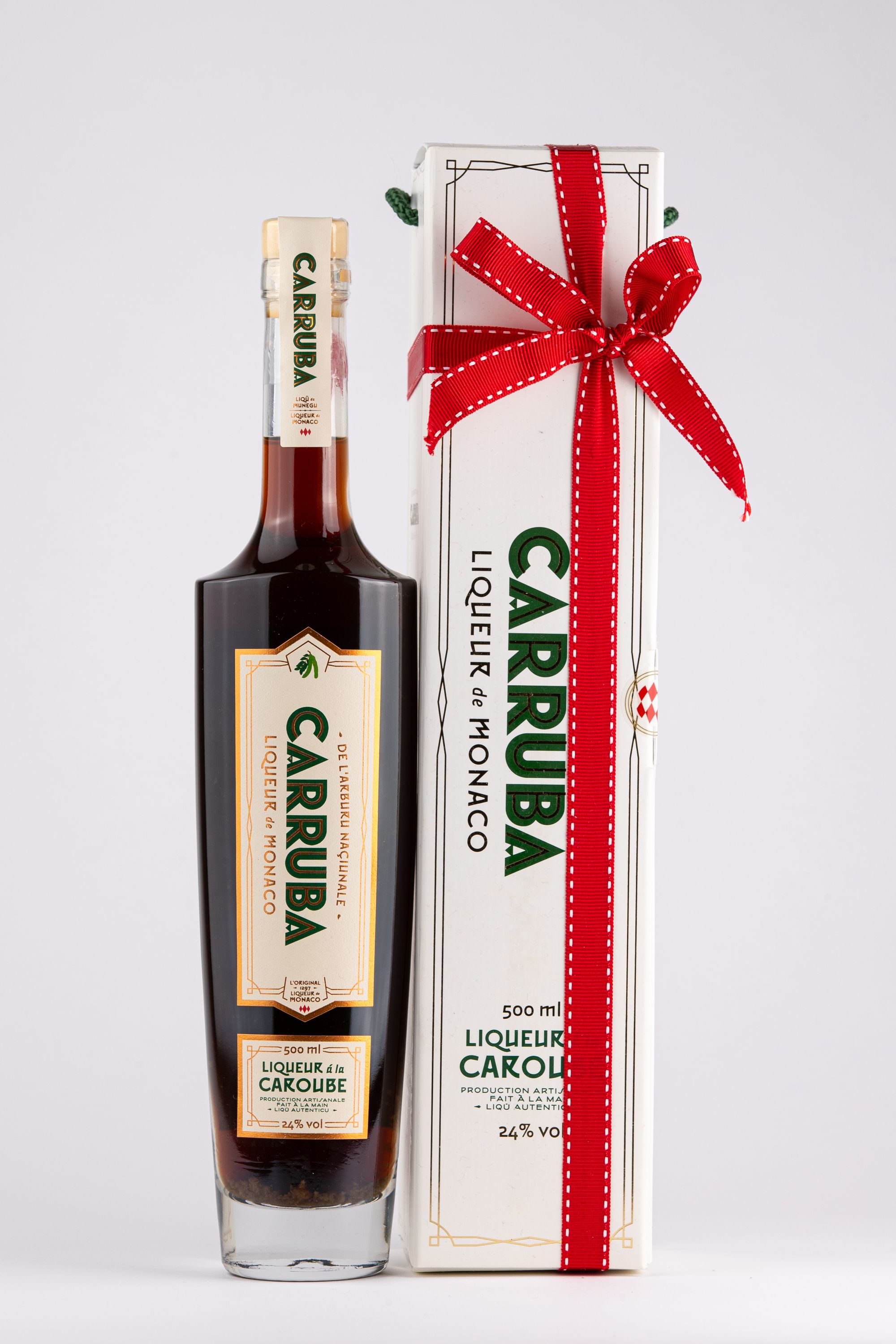 CARRUBA Liqueur de Monaco with gift box 24% vol. 0.5l