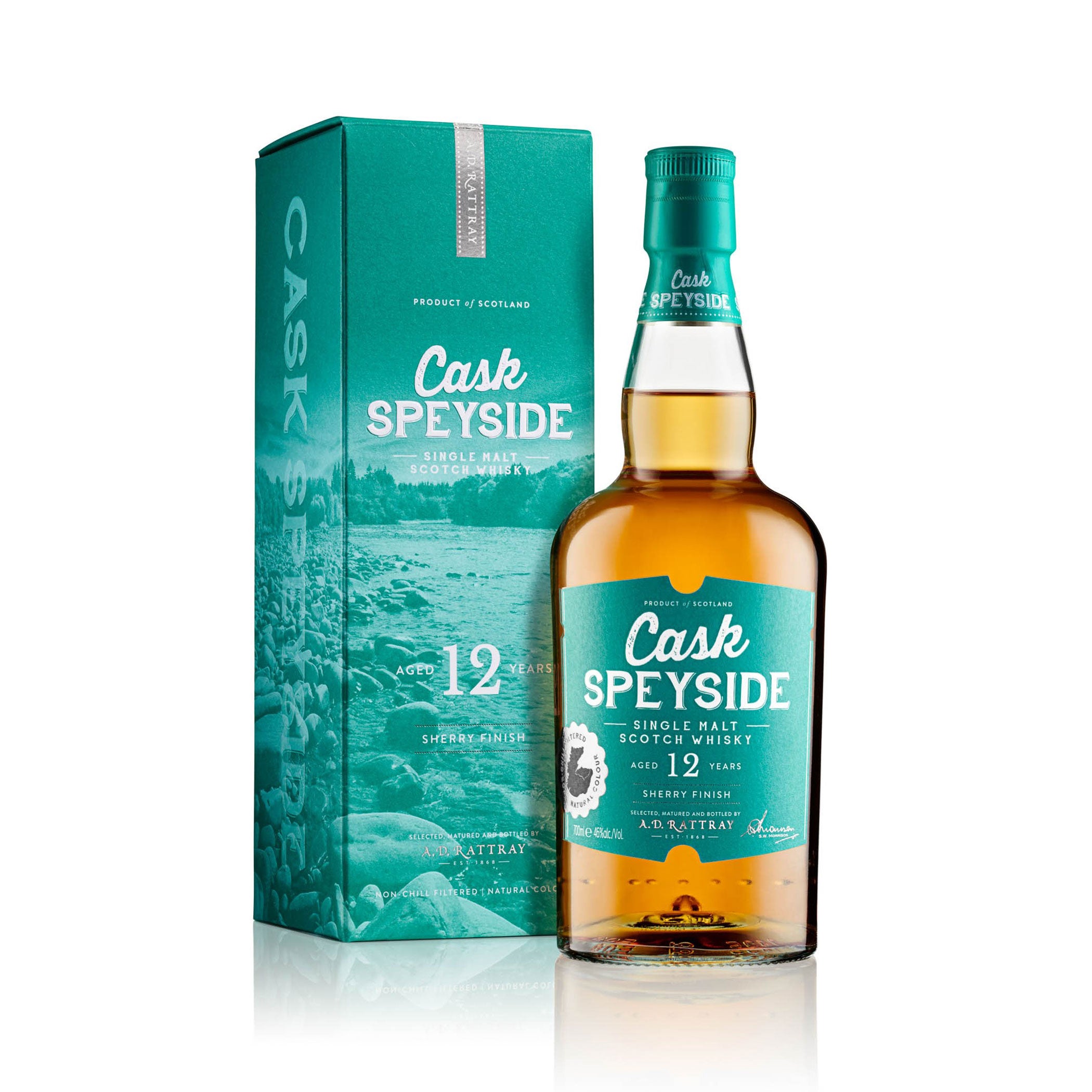 Cask Speyside Sherry Finish, 12 Jahre, A.D. Rattray