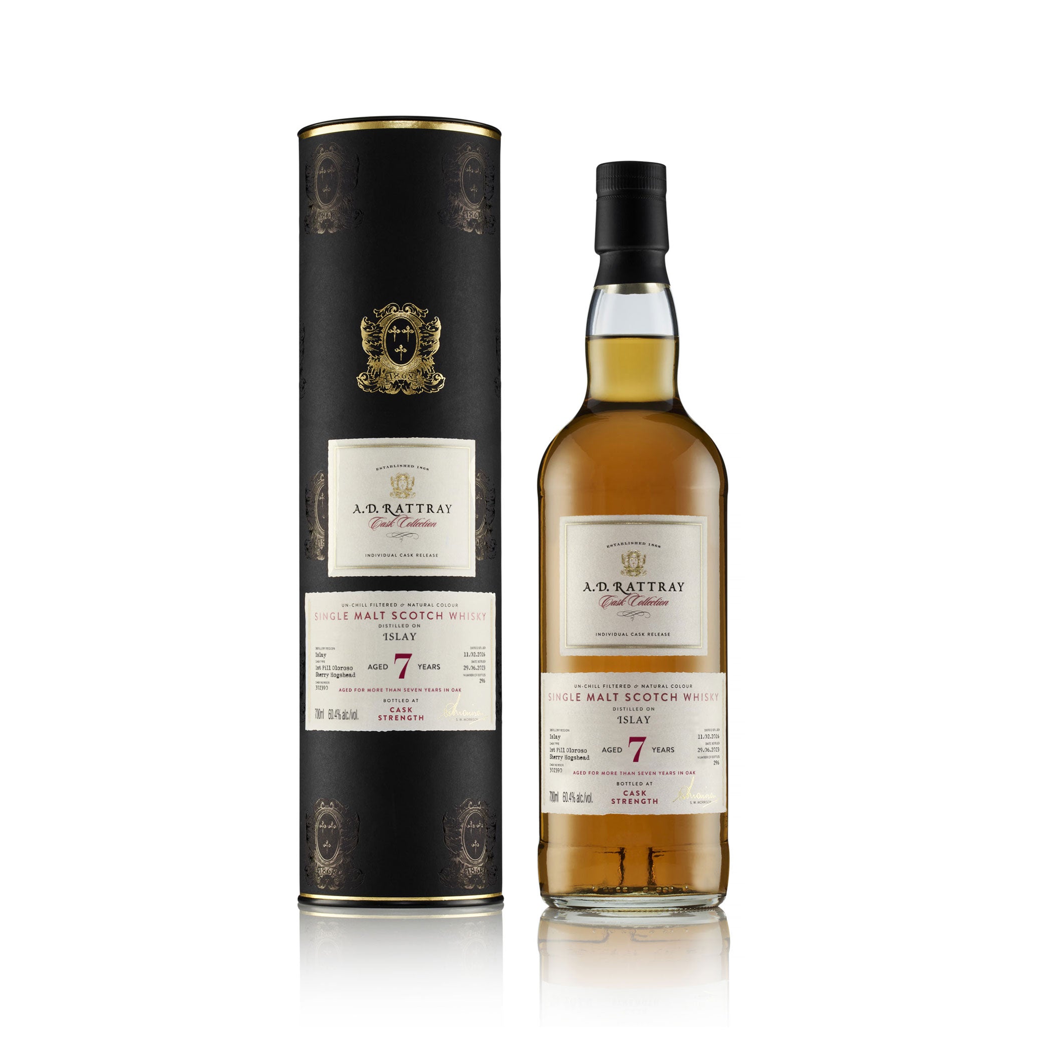 Islay Malt 2016 - 7 Years Old - Oloroso Hogshead - A.D. Rattray - Single Malt Scotch Whisky