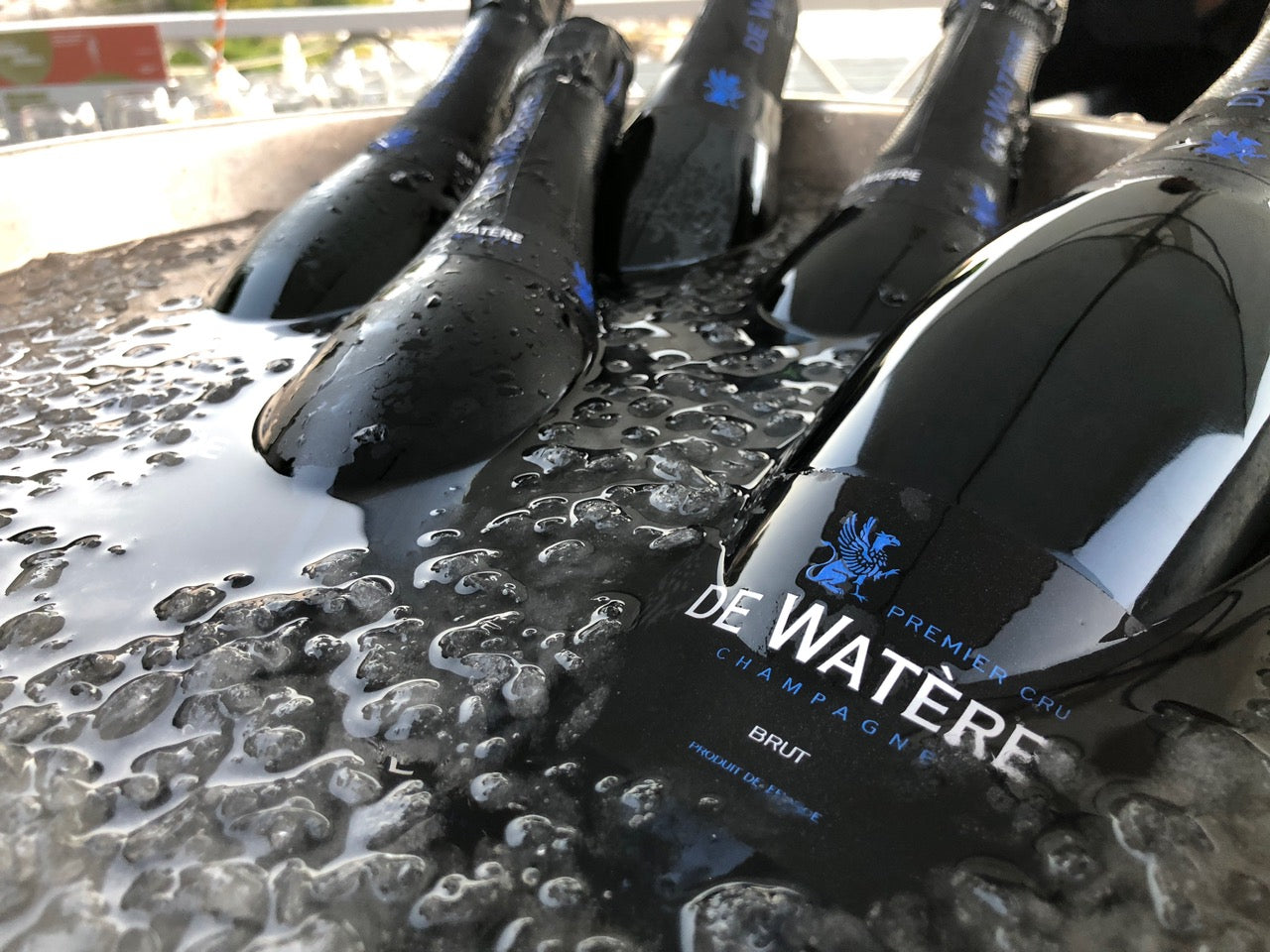 Champagne de Watère Prestige Brut Blanc in Geschenkpackung