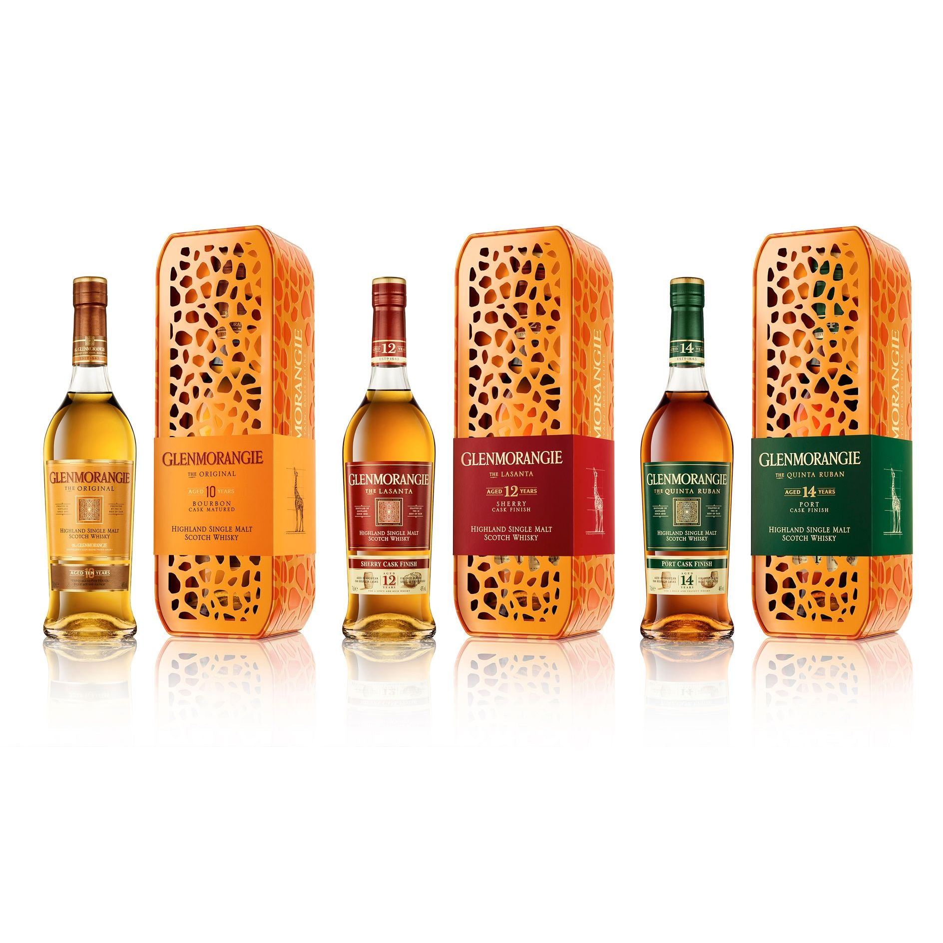 Glenmorangie The Original 10 Jahre Limited Edition Giraffe Gift Tin