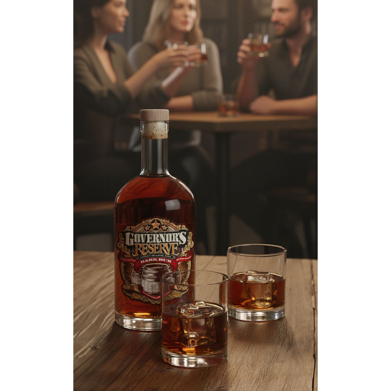 Governor's Reserve Dark 0,5L - Cayman Islands Spirit mit süß-rauchigem Geschmack