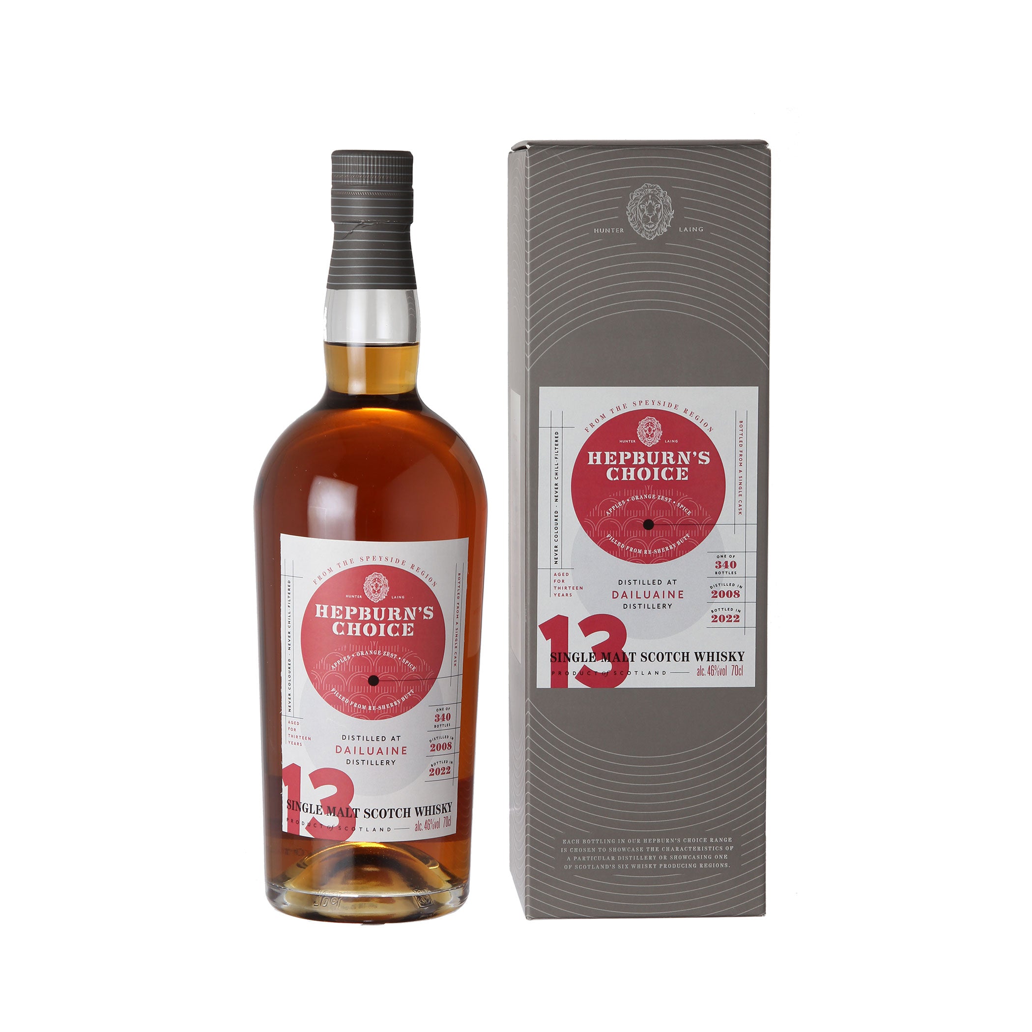 Dailuaine, 2008, 13 Years Old, Refill Hogshead – Hepburn's Choice