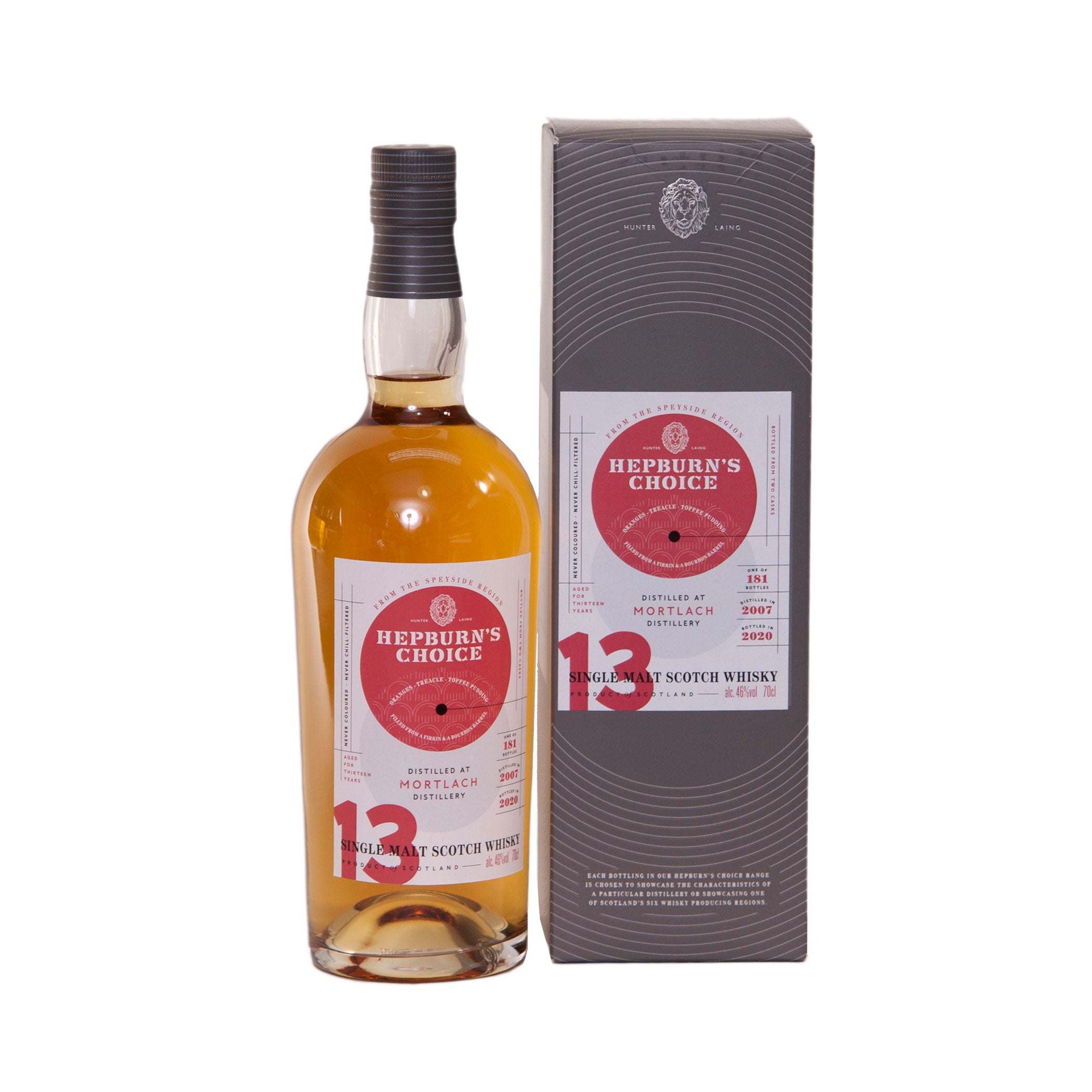 Mortlach, Hepburn's Choice, (bourbon cask) 13 Years