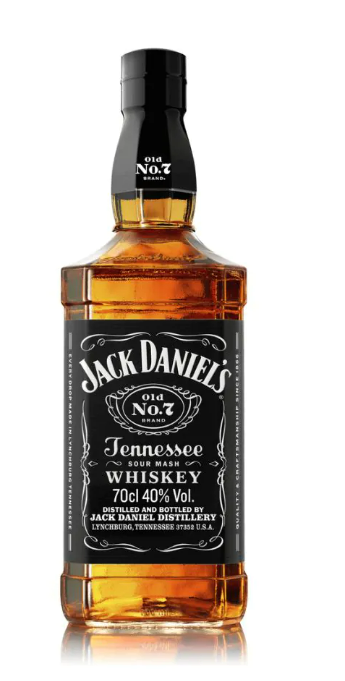 Jack Daniel’s Old No. 7 Tennessee Whiskey 40 % vol. 0,7 L.